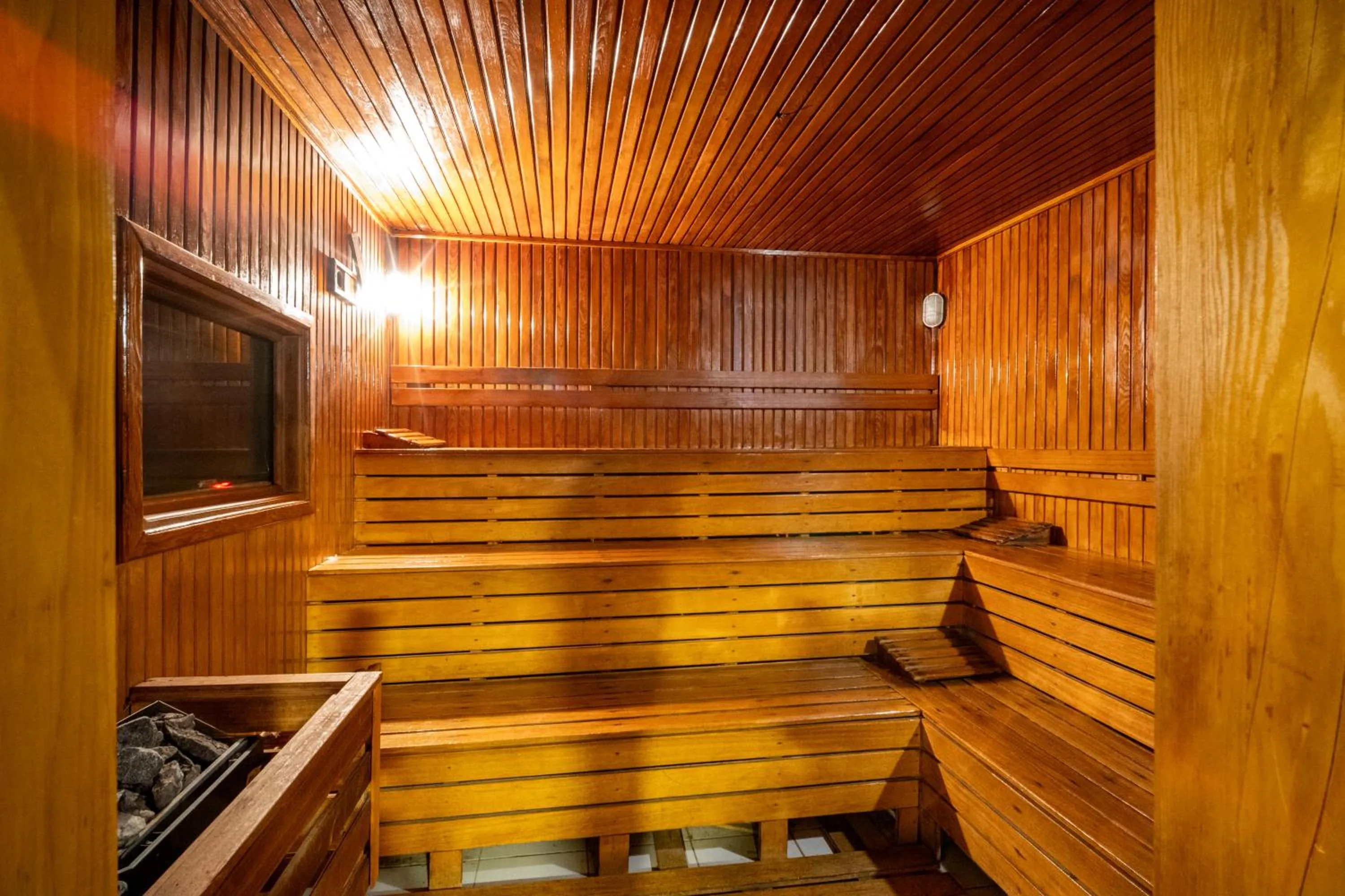 Sauna in Grand S Hotel