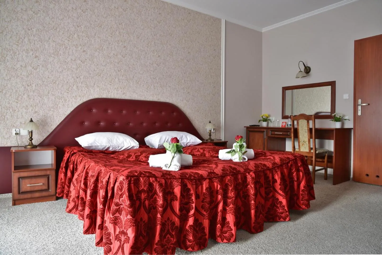 Seating area, Bed in Gościniec Kaszubski