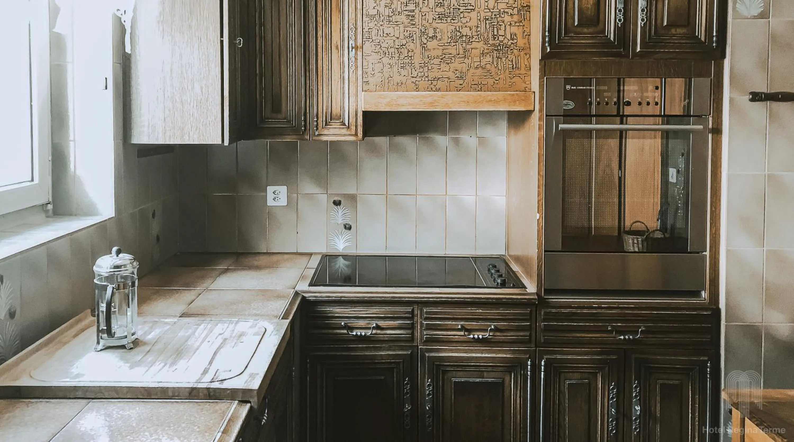 Kitchen or kitchenette in Hotel Regina Terme