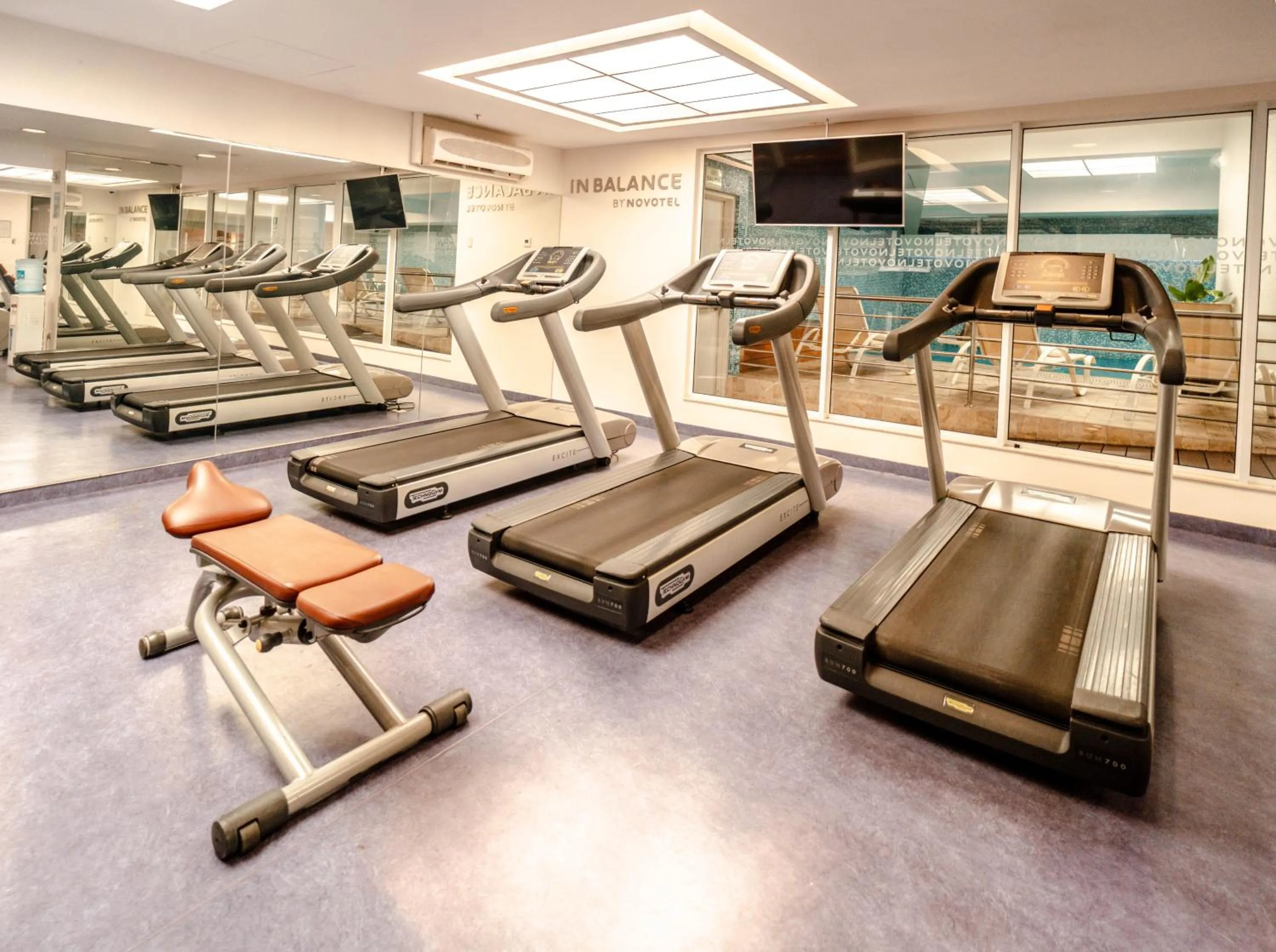 Fitness centre/facilities in Novotel Lima San Isidro