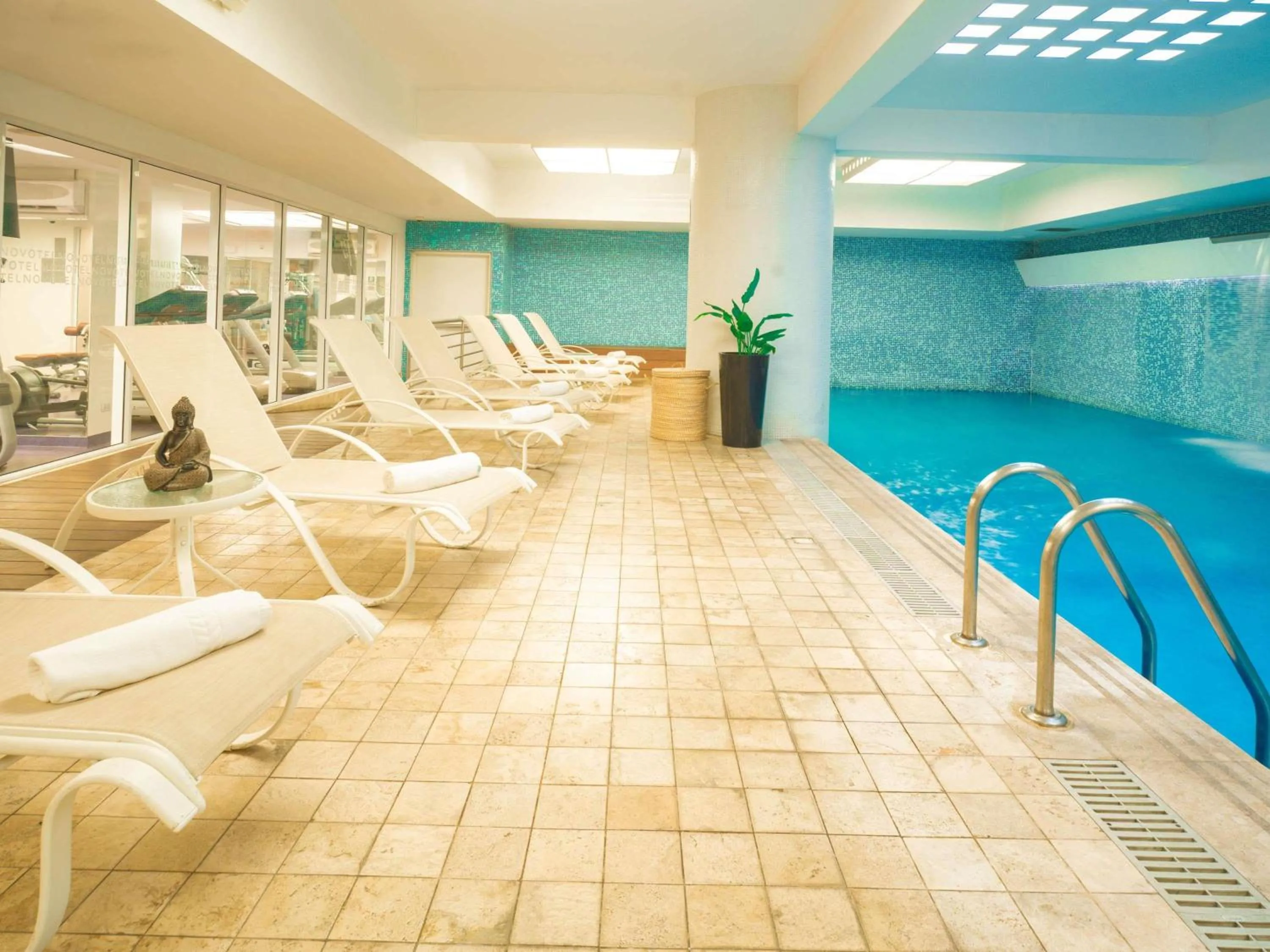 Pool view in Novotel Lima San Isidro