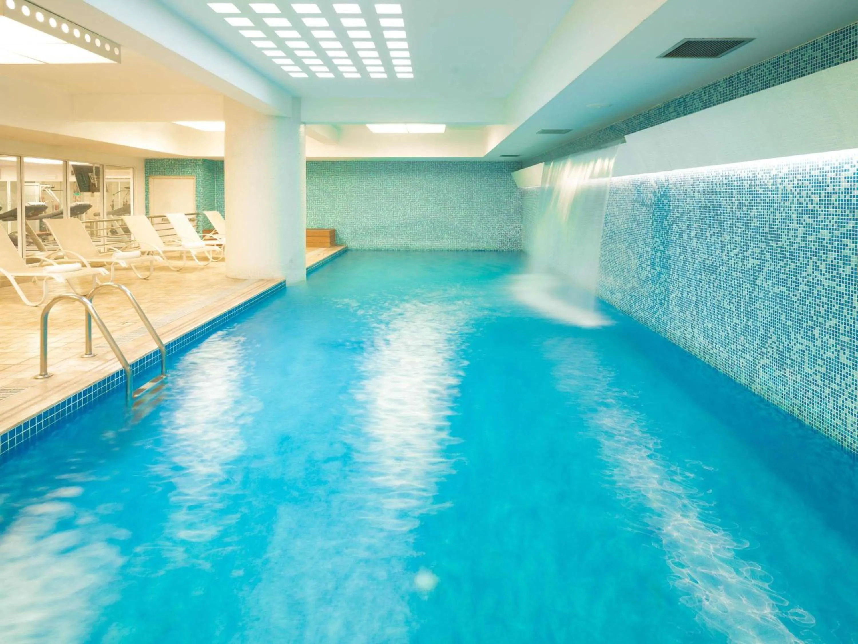 Pool view in Novotel Lima San Isidro