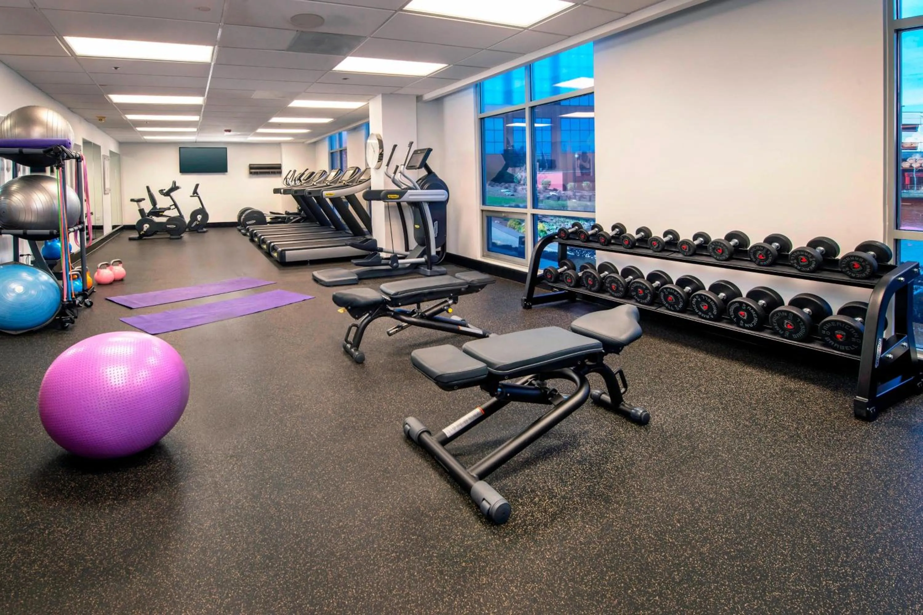 Fitness centre/facilities in Gaithersburg Marriott Washingtonian Center