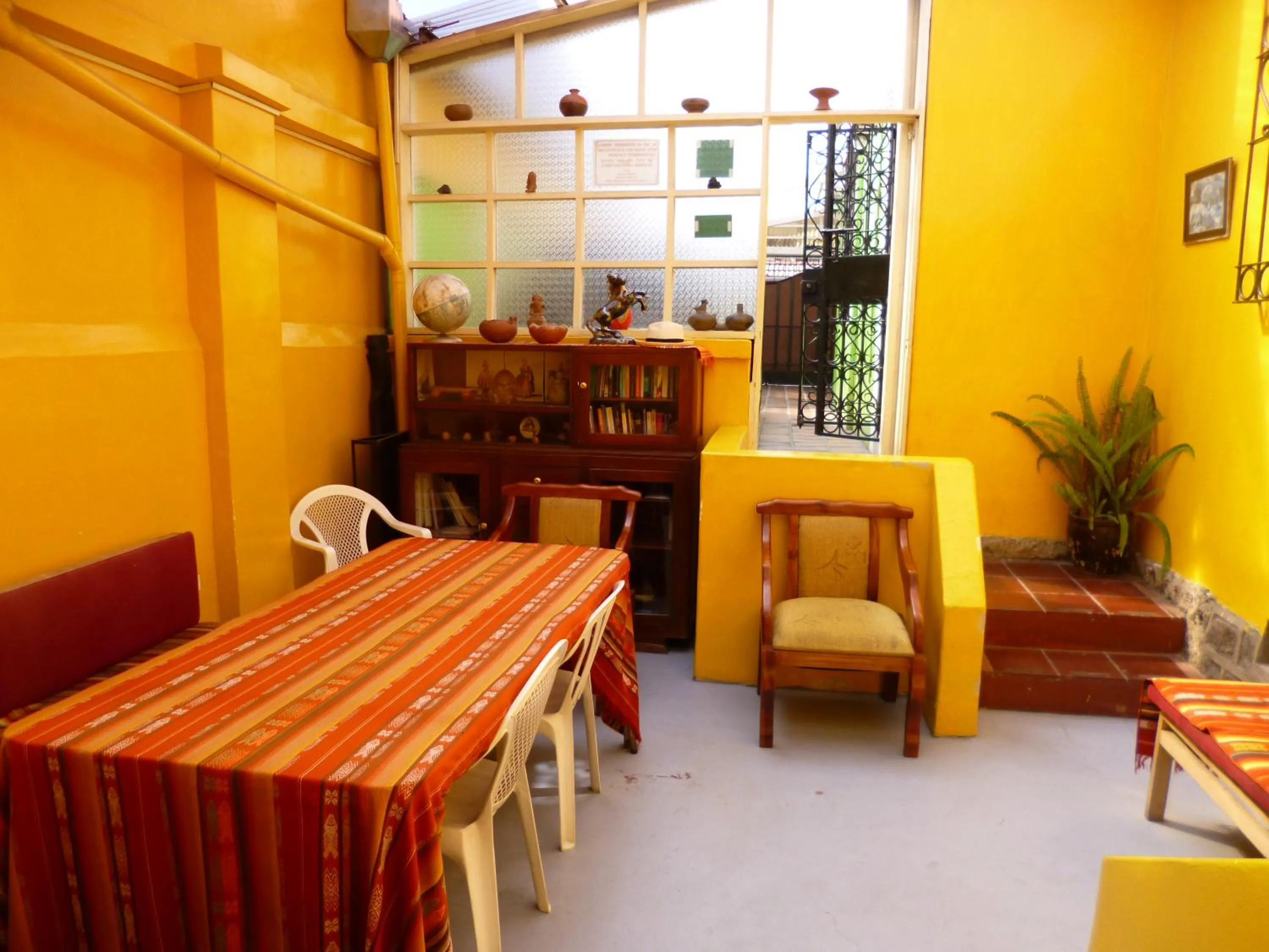 Decorative detail in Hotel Andino