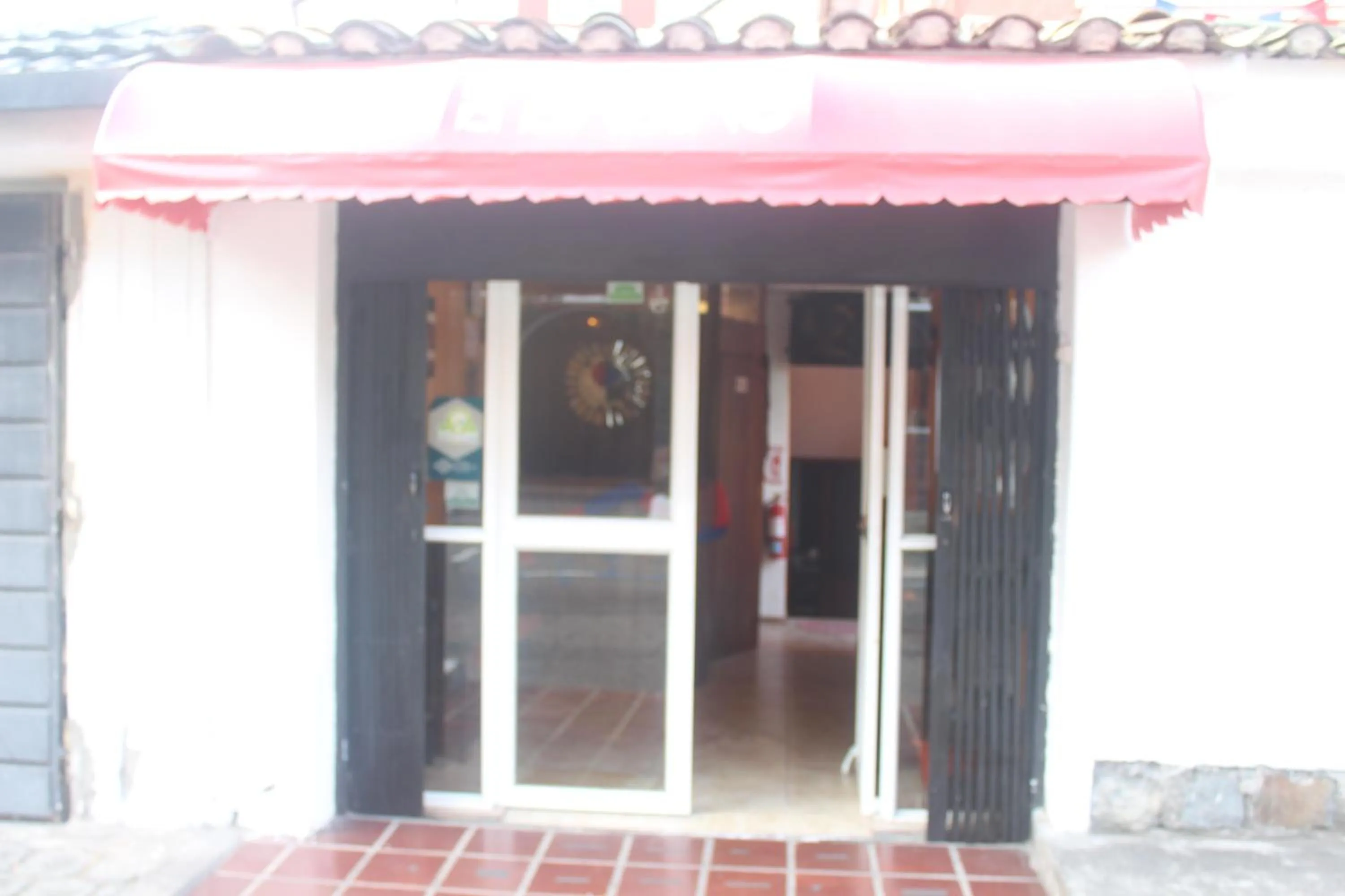 Facade/entrance in Hotel Andino