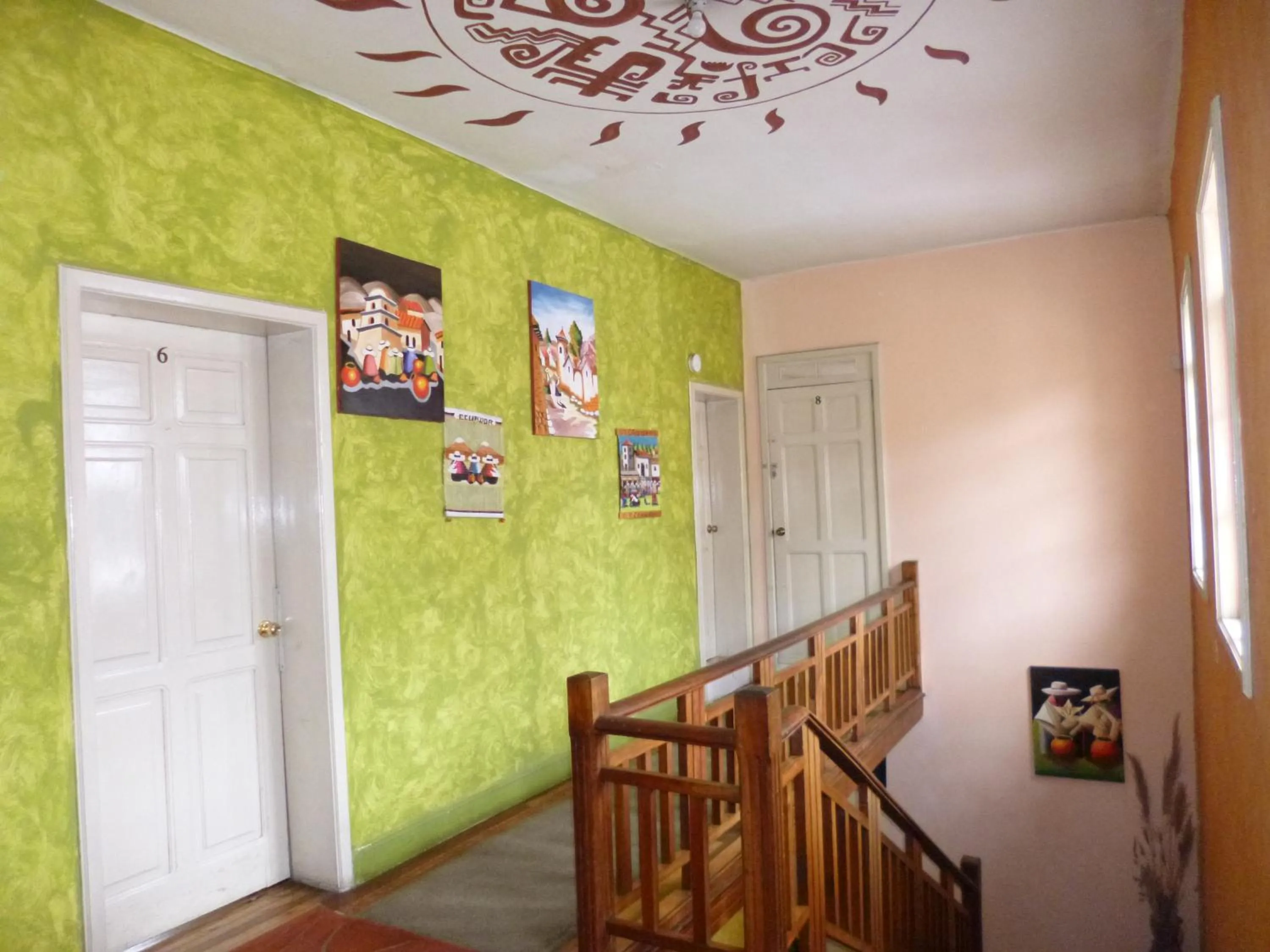 Decorative detail in Hotel Andino