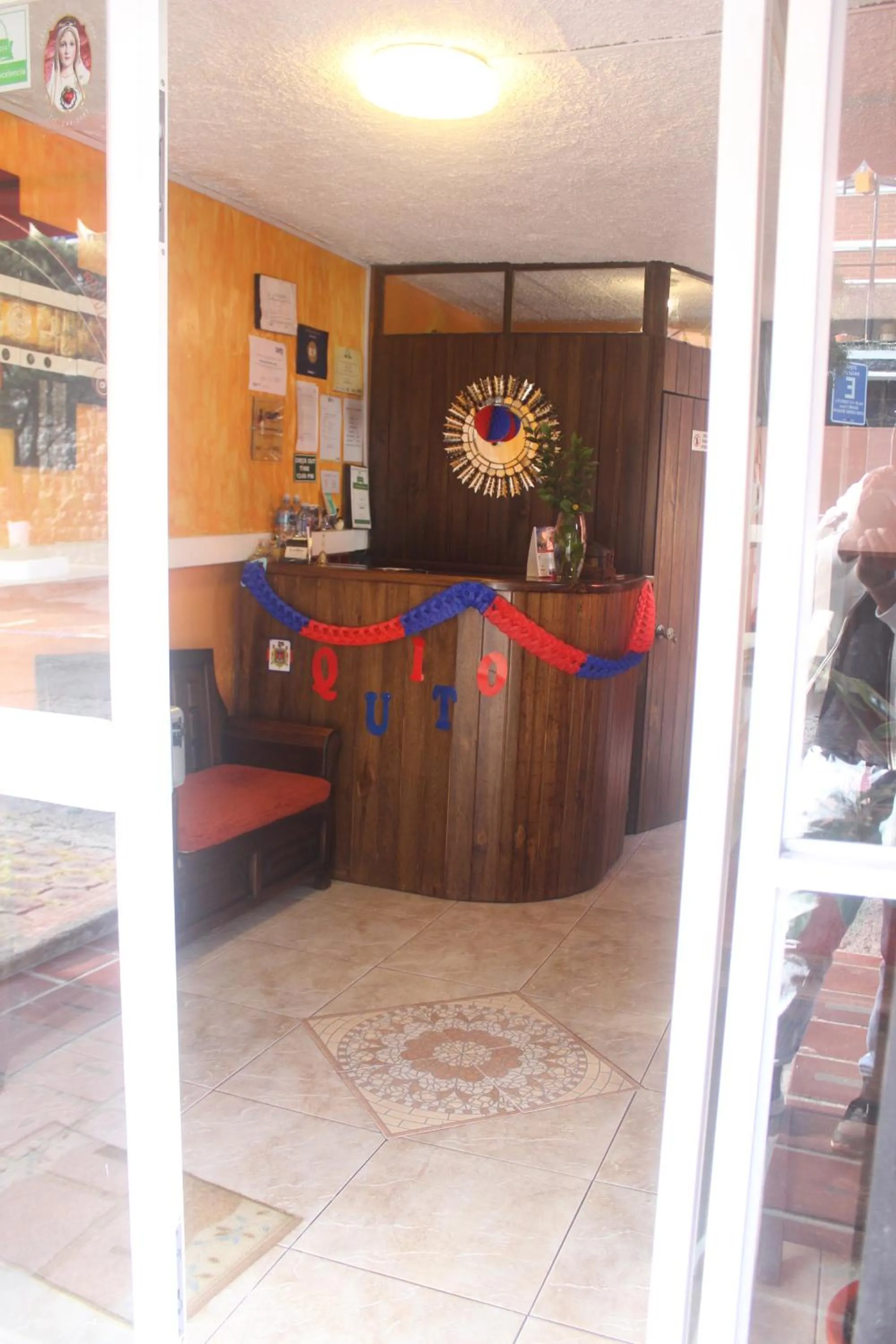 Lobby or reception in Hotel Andino