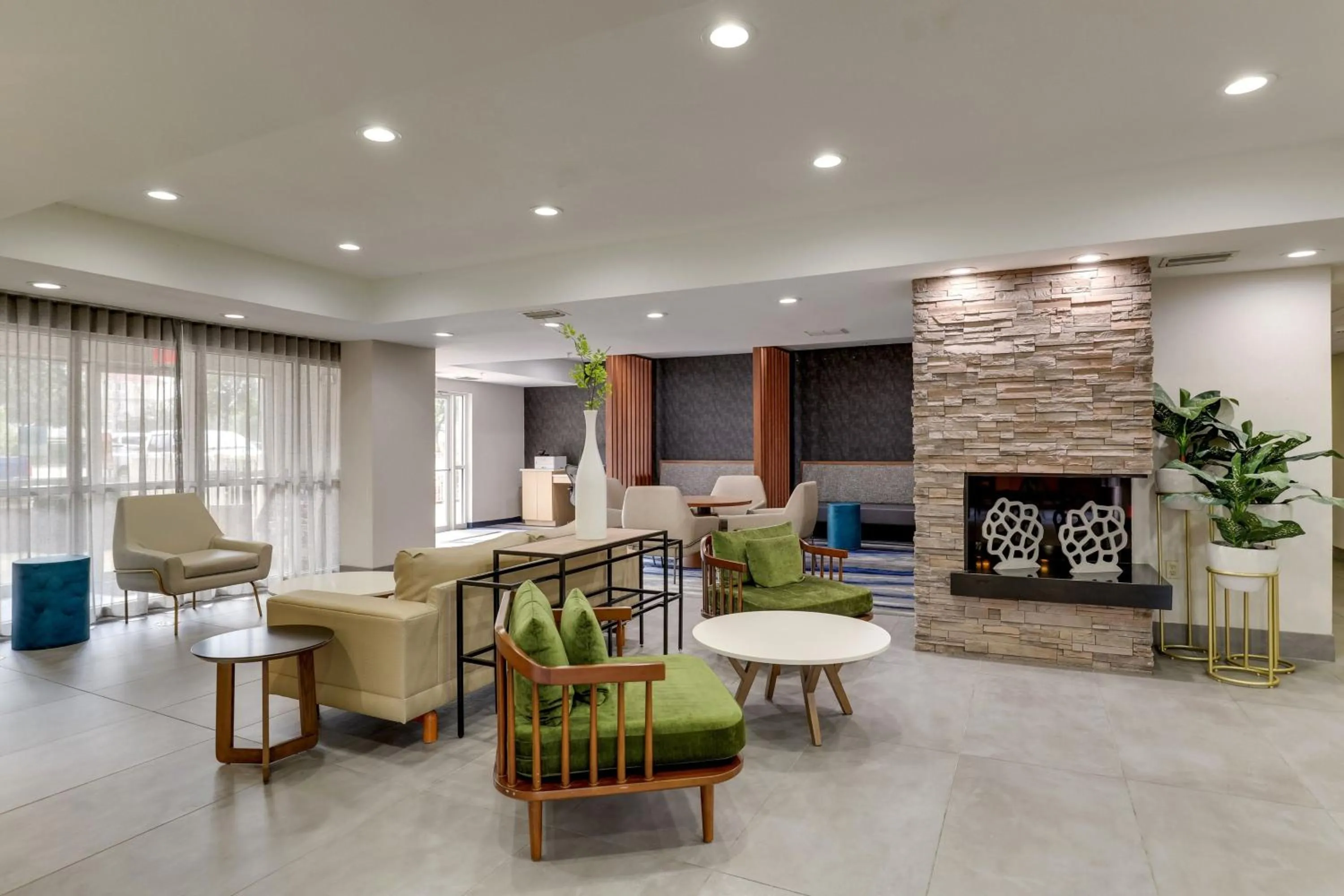Lobby or reception in Fairfield Inn by Marriott Las Colinas