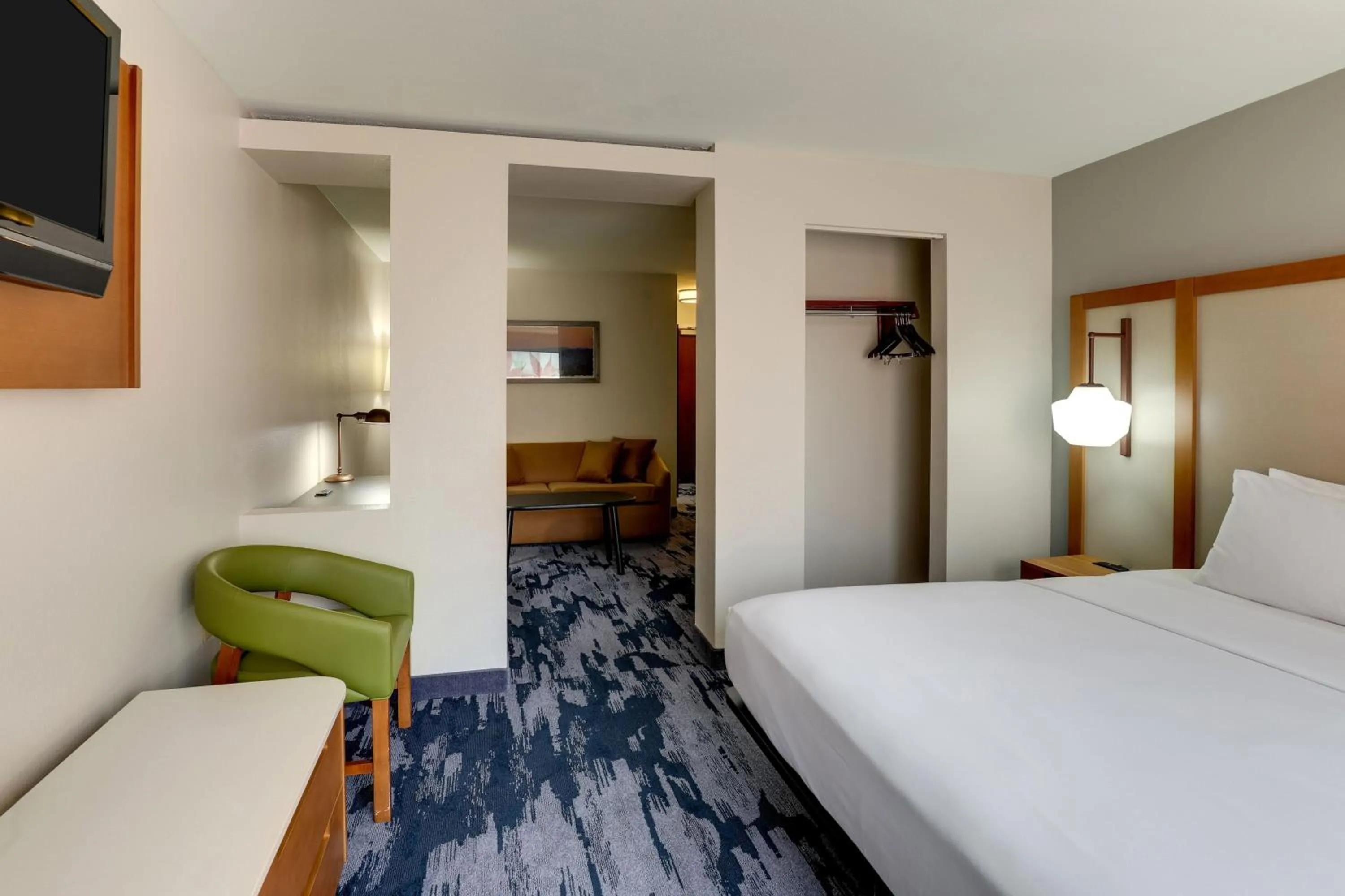 Photo of the whole room, Bed in Fairfield Inn by Marriott Las Colinas