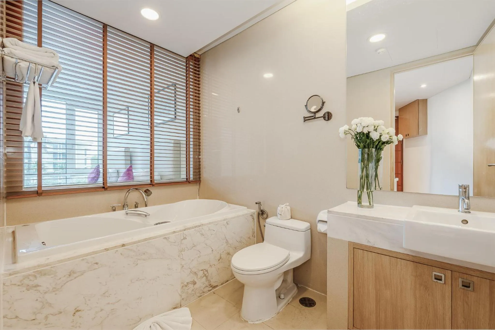 Bathroom in Splash Beach Resort Phuket Family-Friendly Water Park Resort Near Phuket Airport