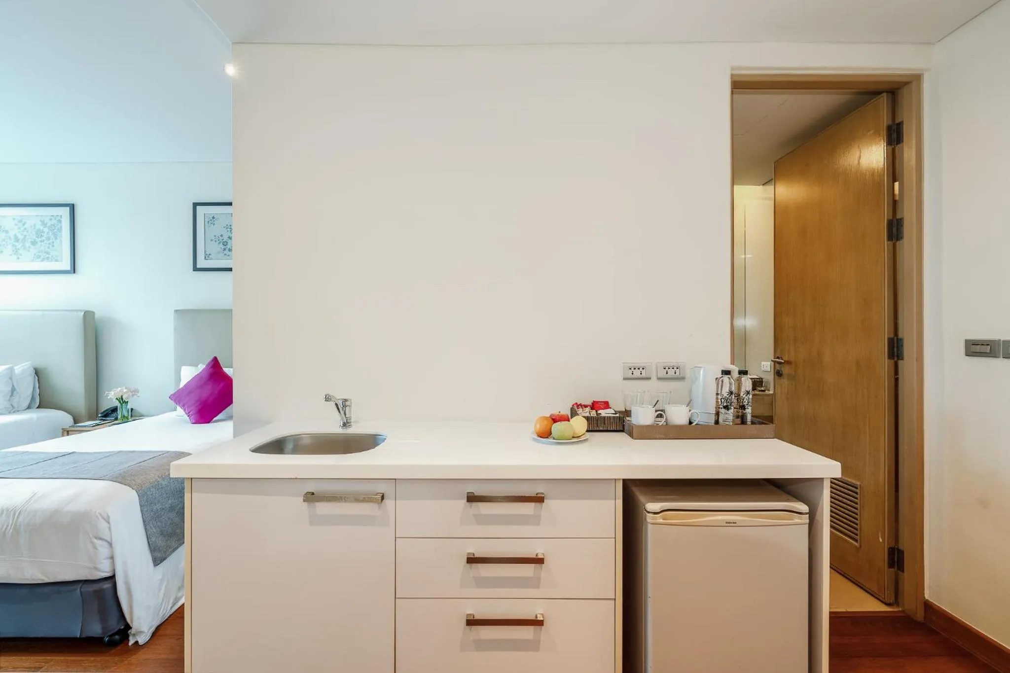 Bed in Splash Beach Resort Phuket Family-Friendly Water Park Resort Near Phuket Airport