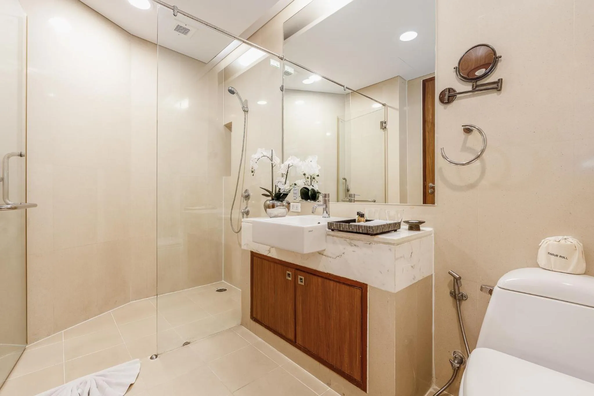 Shower in Splash Beach Resort Phuket Family-Friendly Water Park Resort Near Phuket Airport