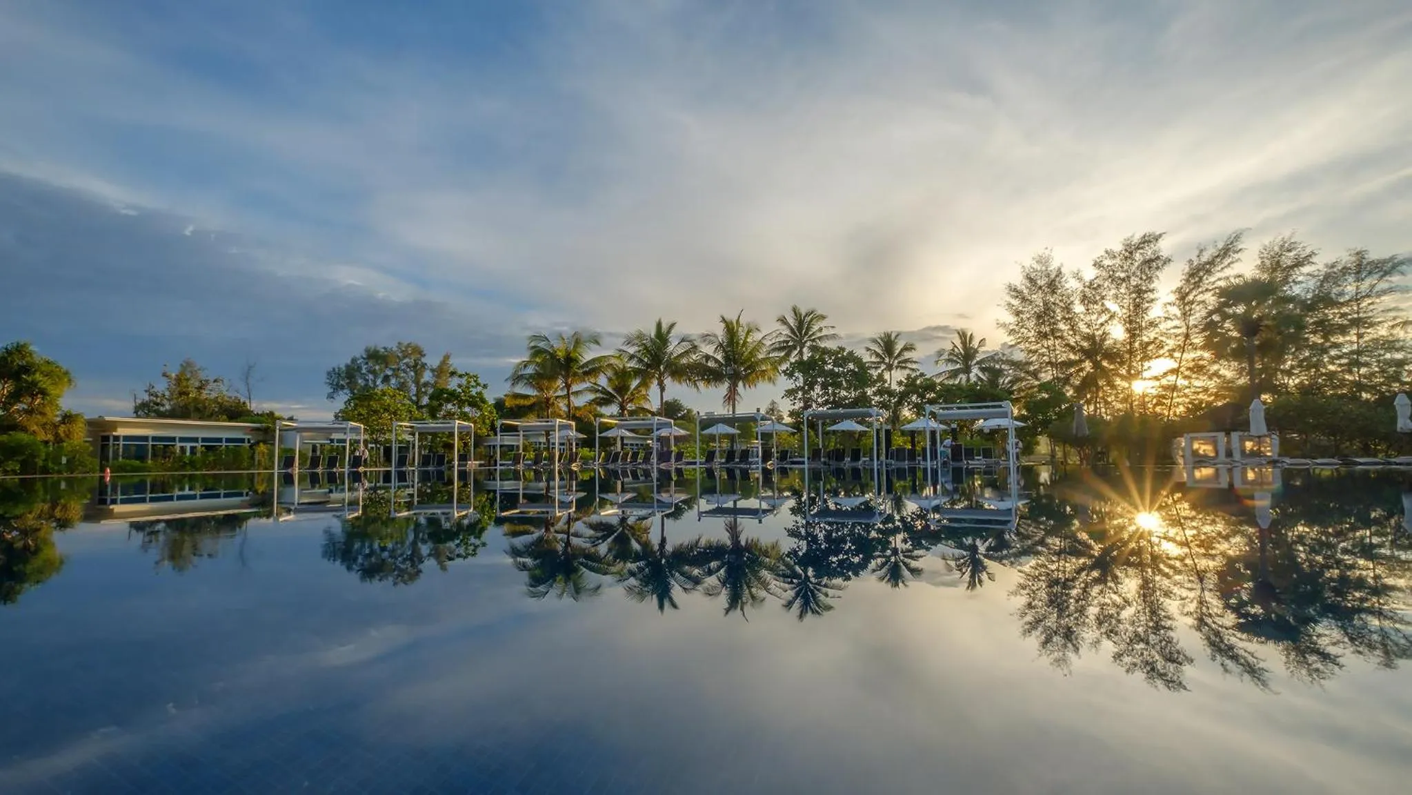 Swimming pool in Splash Beach Resort Phuket, Family-Friendly Beachfront Water Park Resort