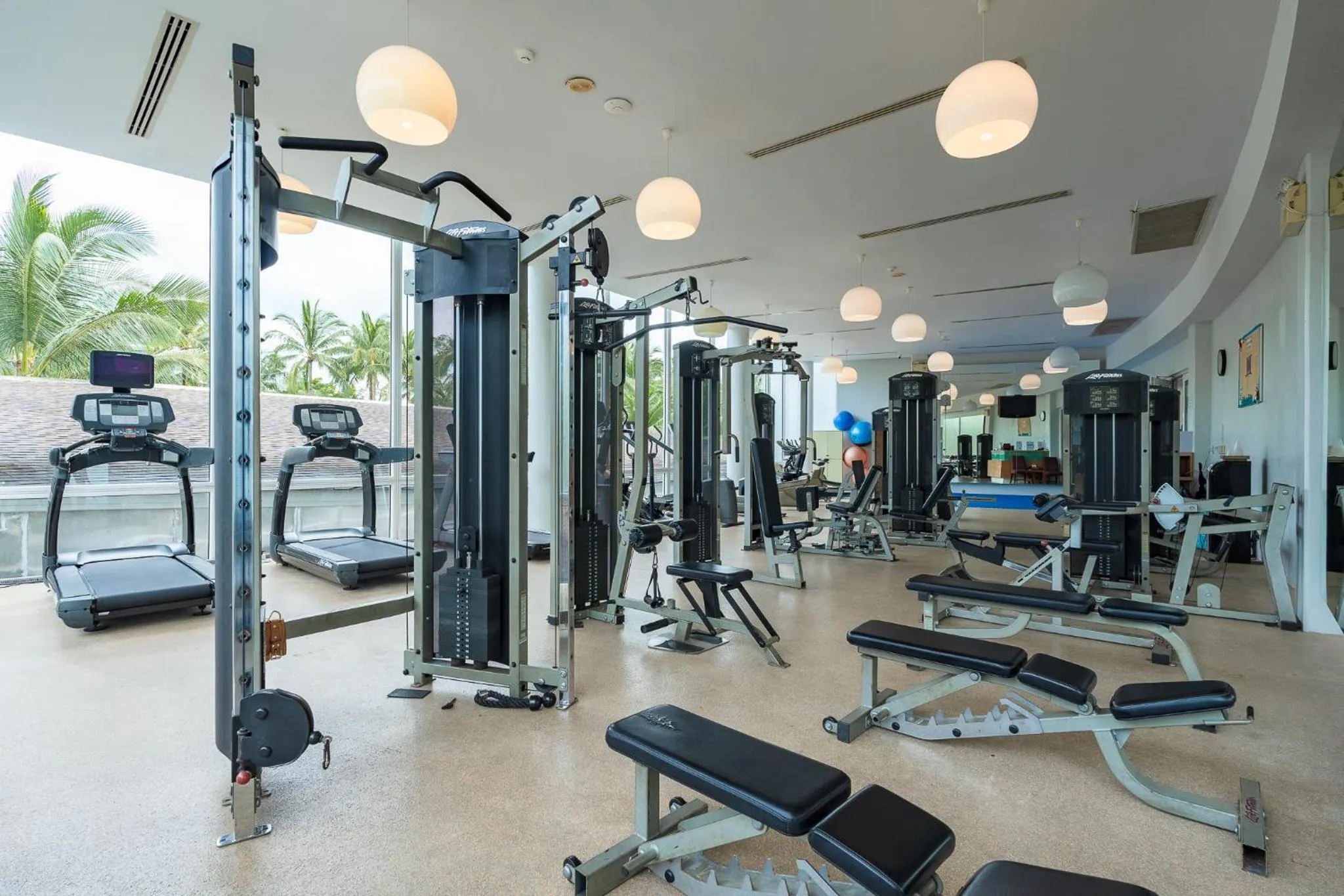 Fitness centre/facilities in Splash Beach Resort Phuket Family-Friendly Water Park Resort Near Phuket Airport