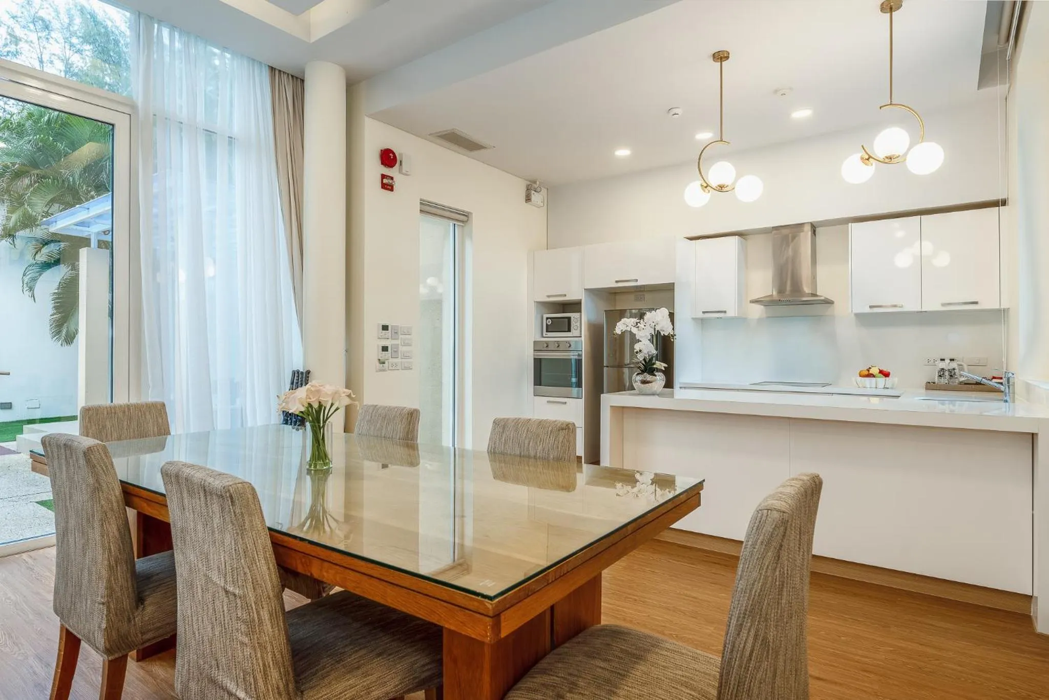 Kitchen or kitchenette in Splash Beach Resort Phuket Family-Friendly Water Park Resort Near Phuket Airport