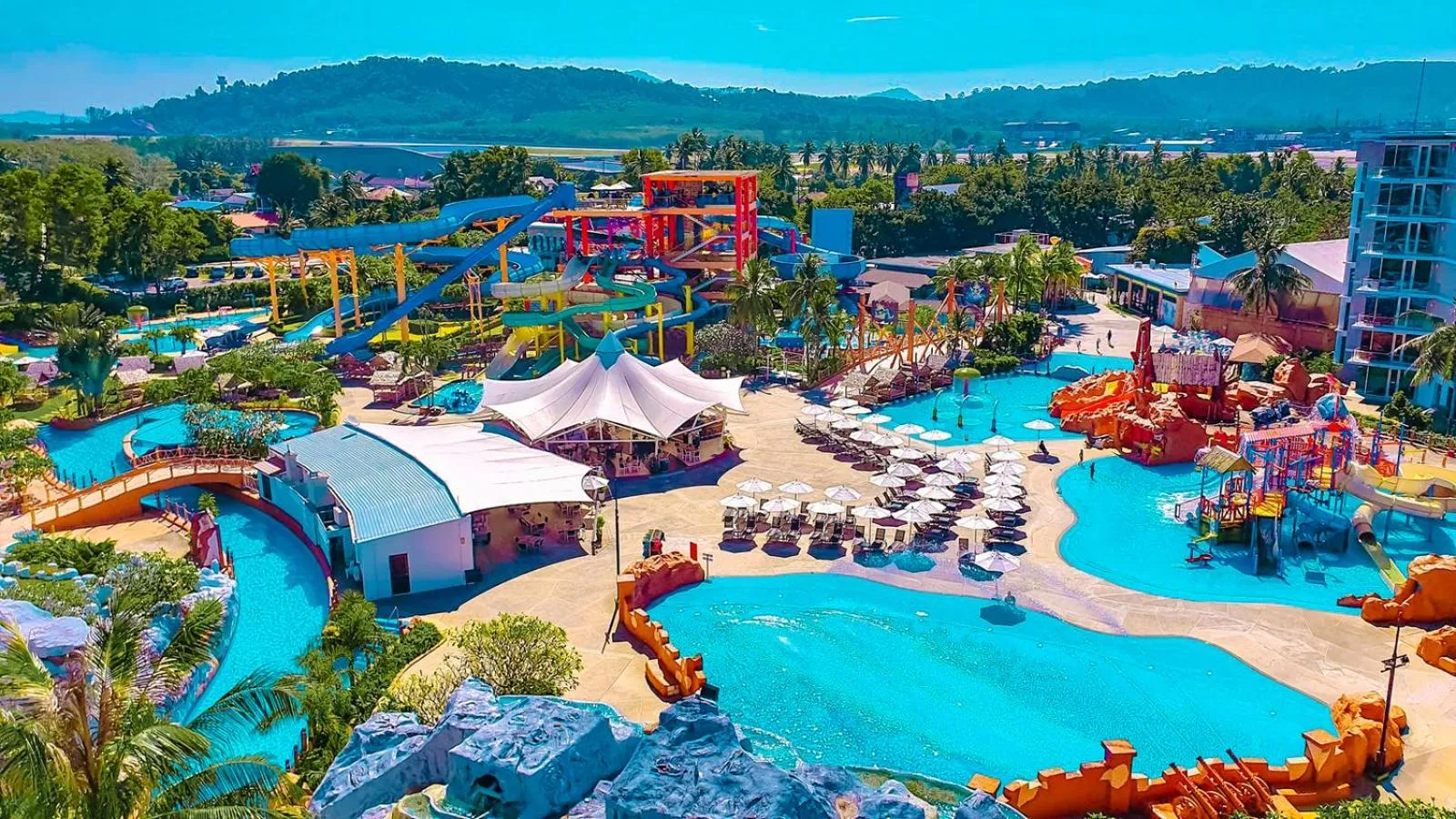 Day in Splash Beach Resort Phuket Family-Friendly Water Park Resort Near Phuket Airport