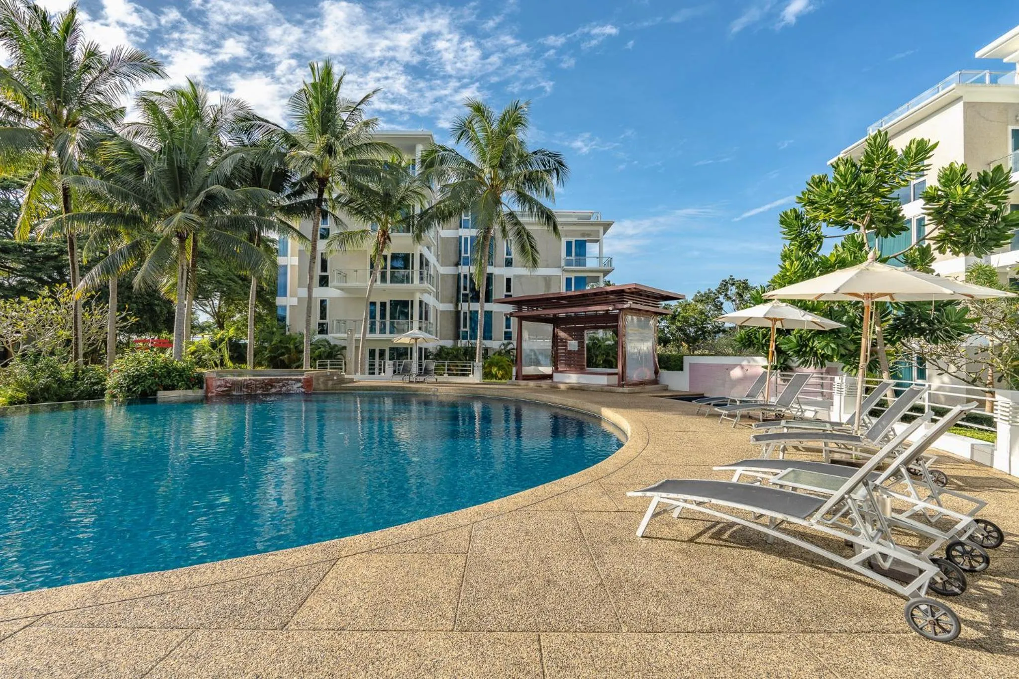 Property building in Splash Beach Resort Phuket Family-Friendly Water Park Resort Near Phuket Airport