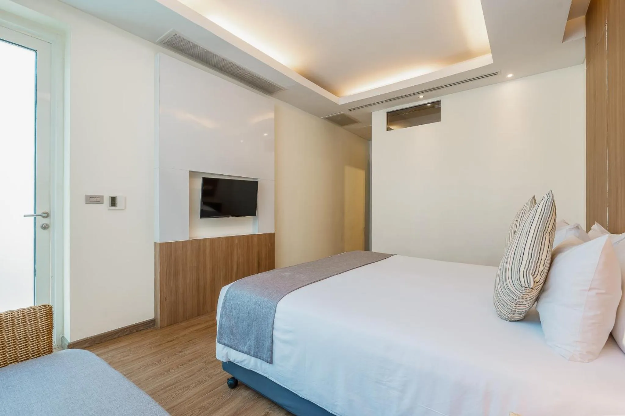 Bedroom, Bed in Splash Beach Resort Phuket Family-Friendly Water Park Resort Near Phuket Airport