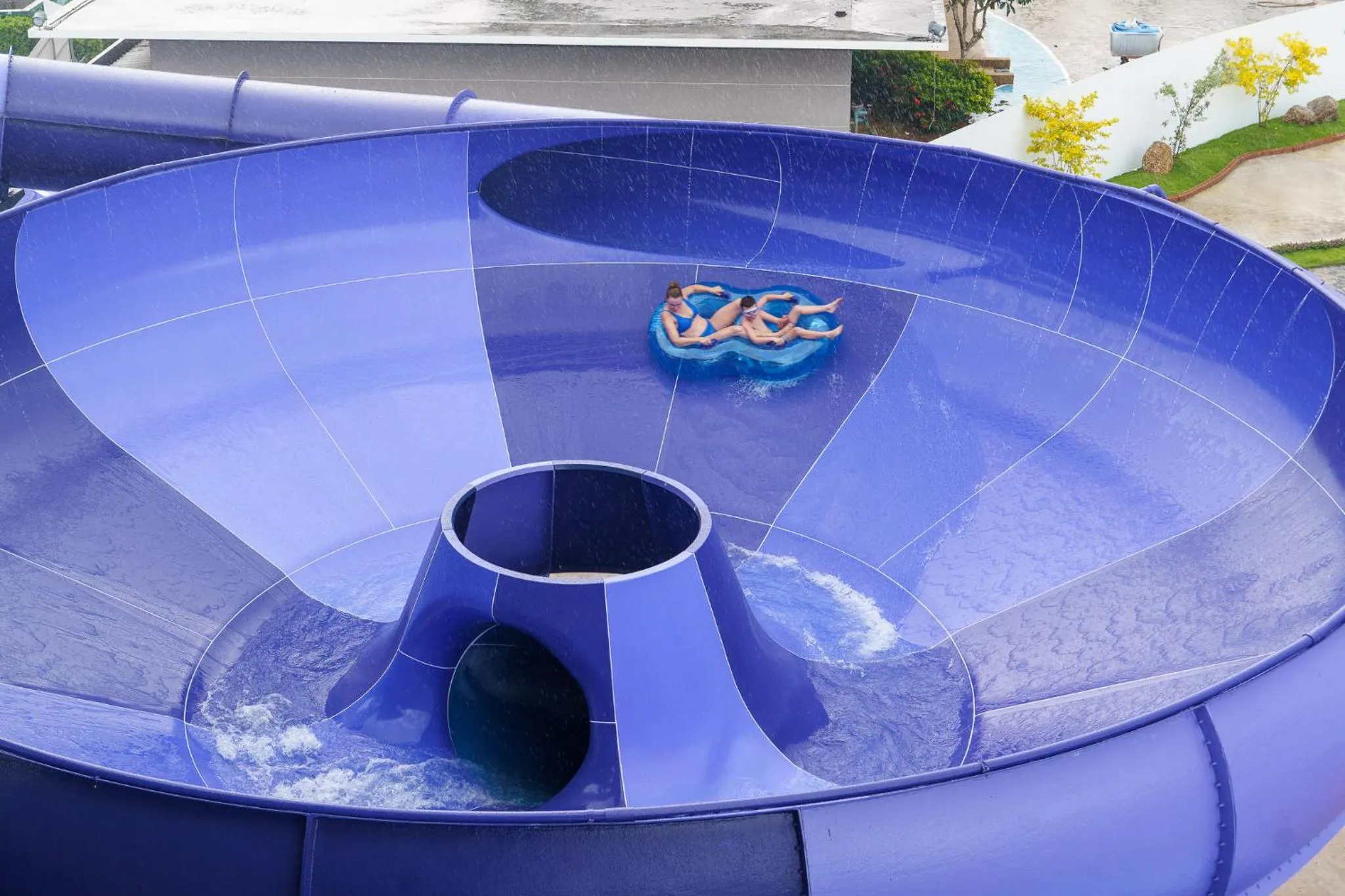 Aqua park in Splash Beach Resort Phuket, Family-Friendly Beachfront Water Park Resort