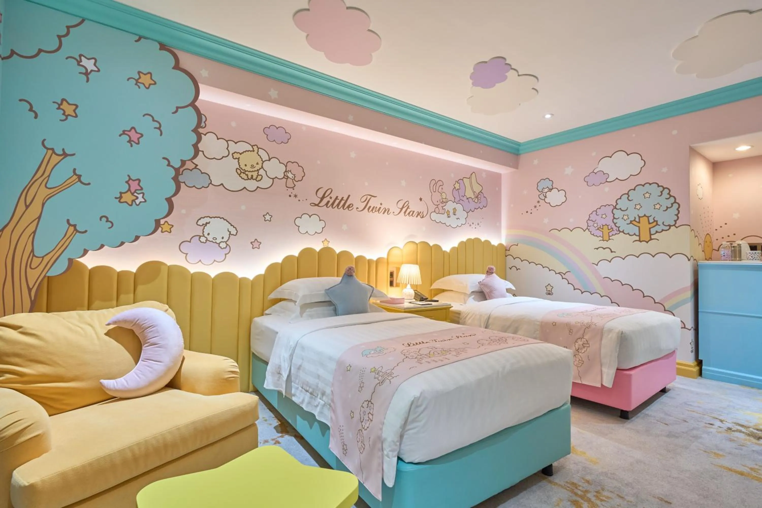 Bed in Grand Hi Lai Hotel