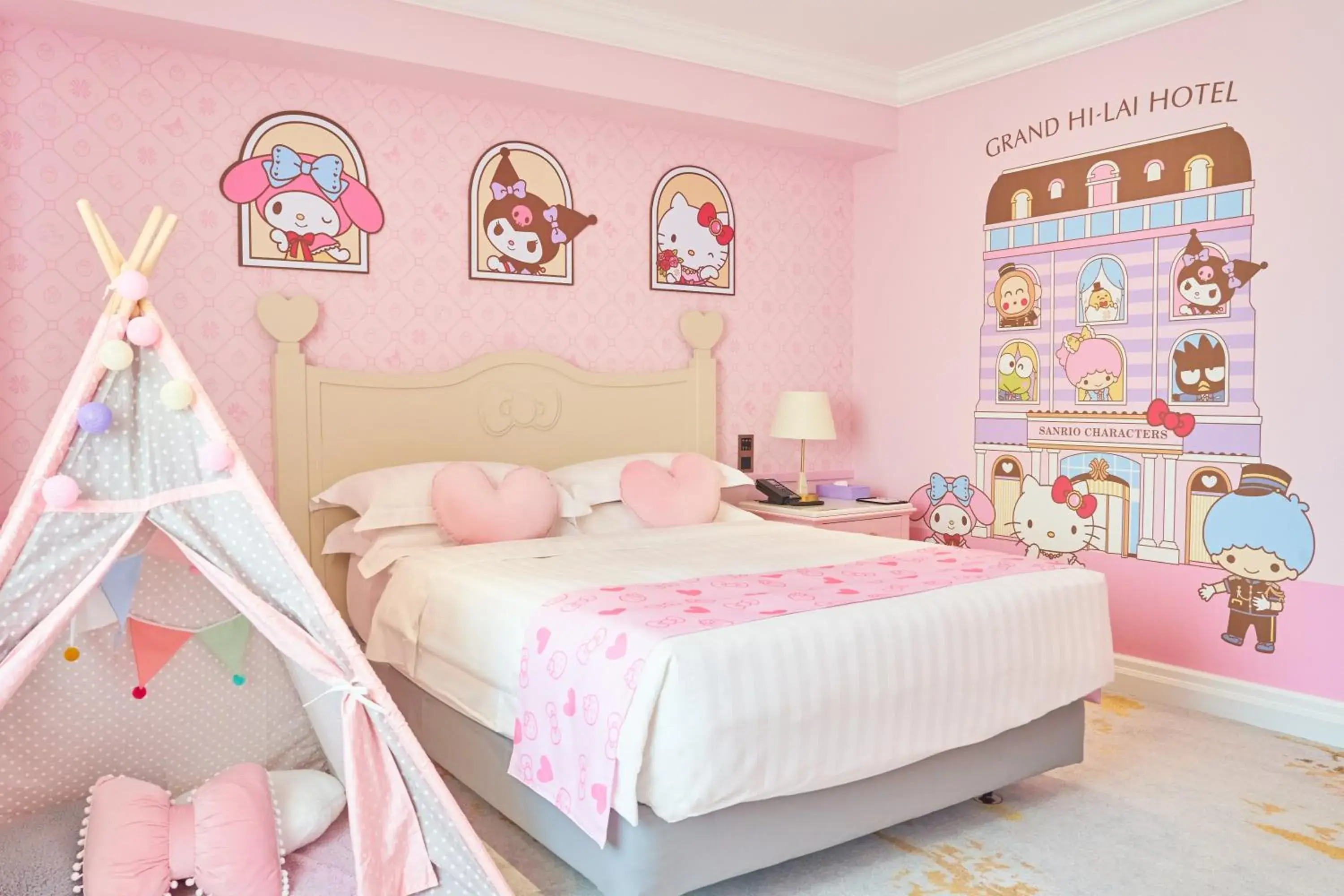 Sanrio Family Suite in Grand Hi Lai Hotel Sanrio Family Suite in Grand Hi Lai Hotel