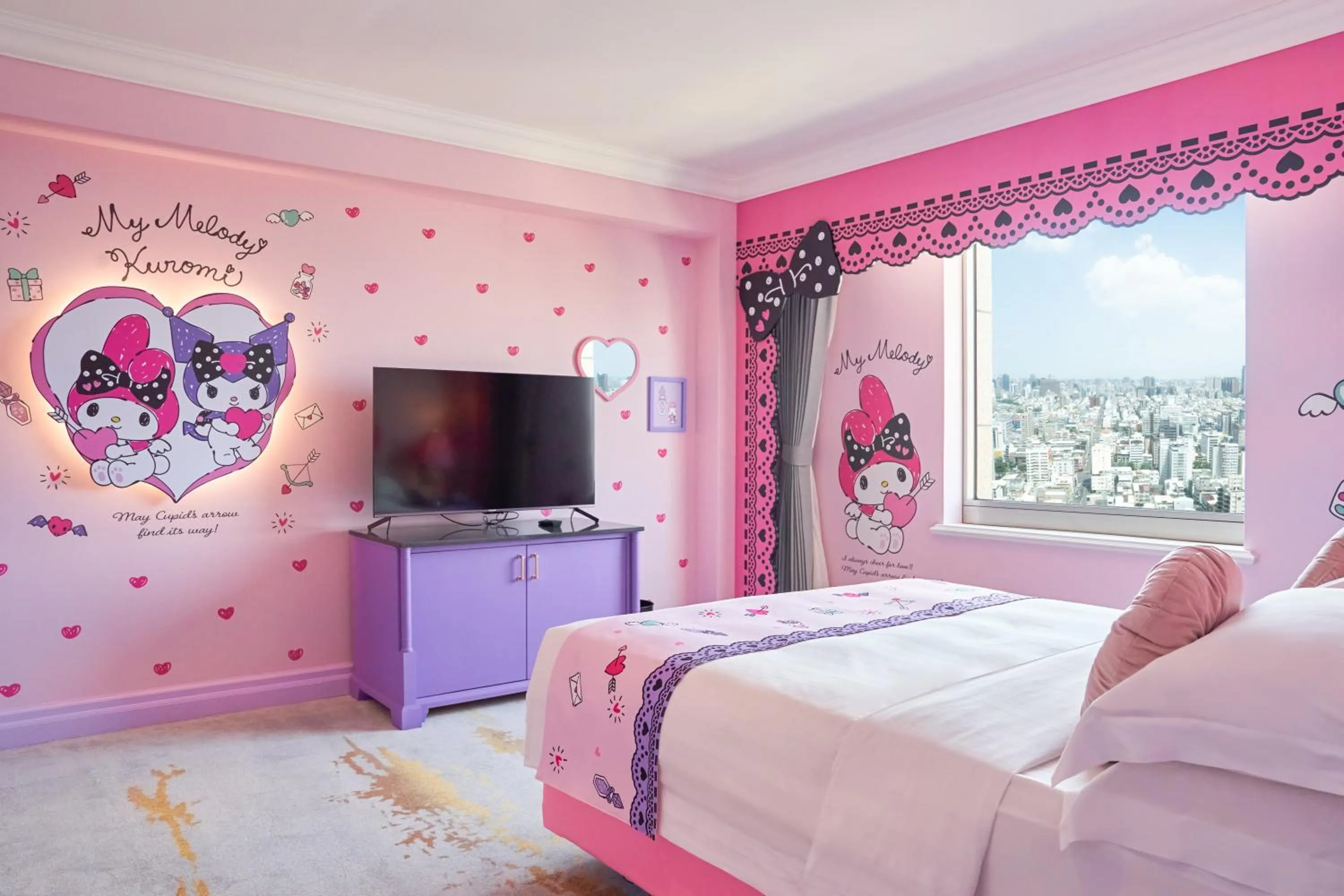 City view, Bed in Grand Hi Lai Hotel