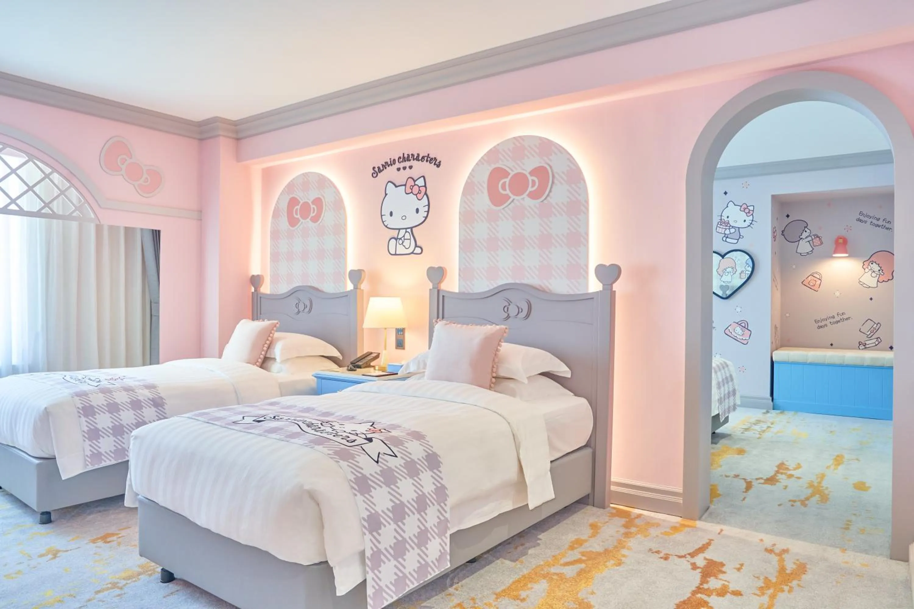 Bed in Grand Hi Lai Hotel