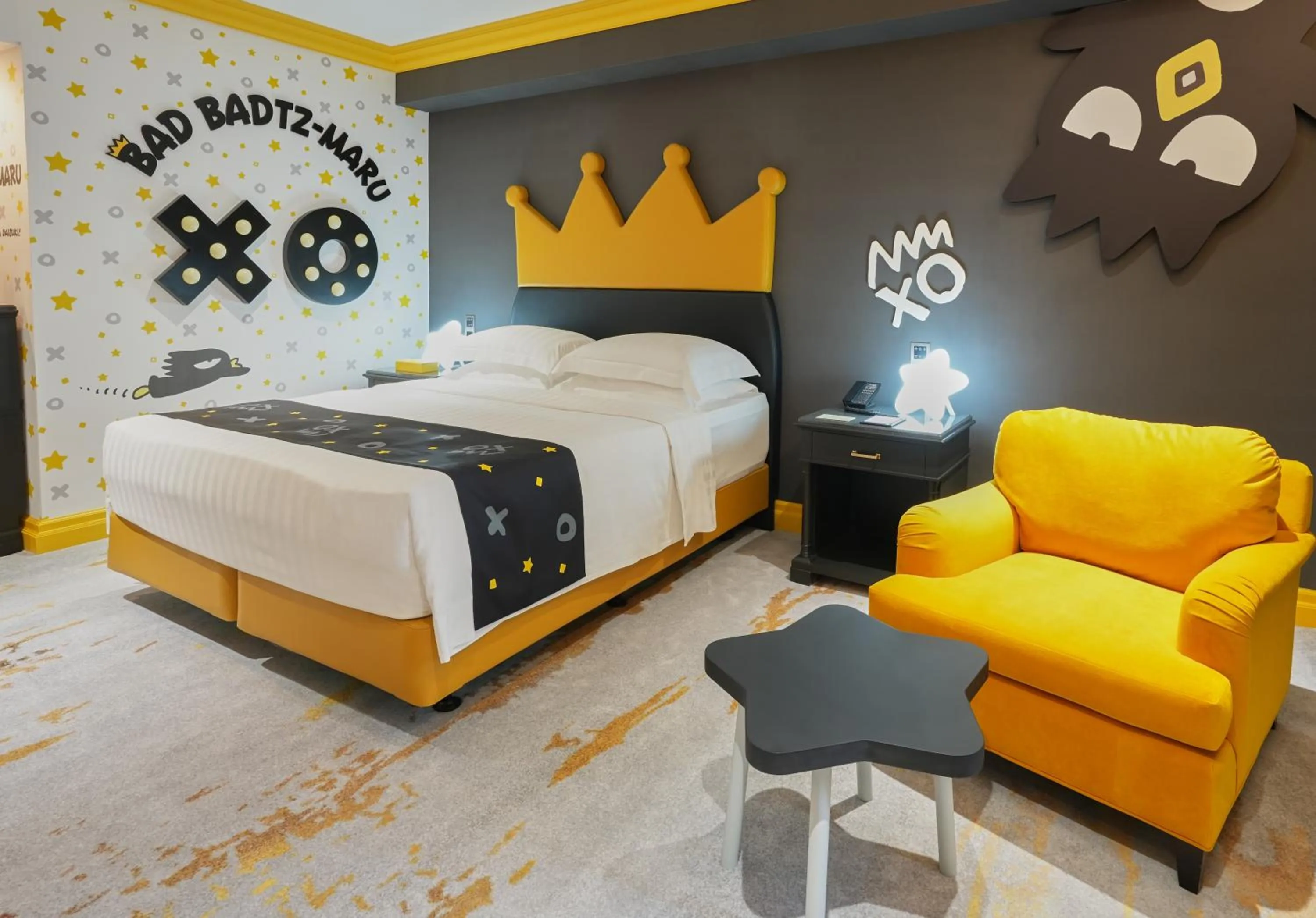 Bed in Grand Hi Lai Hotel