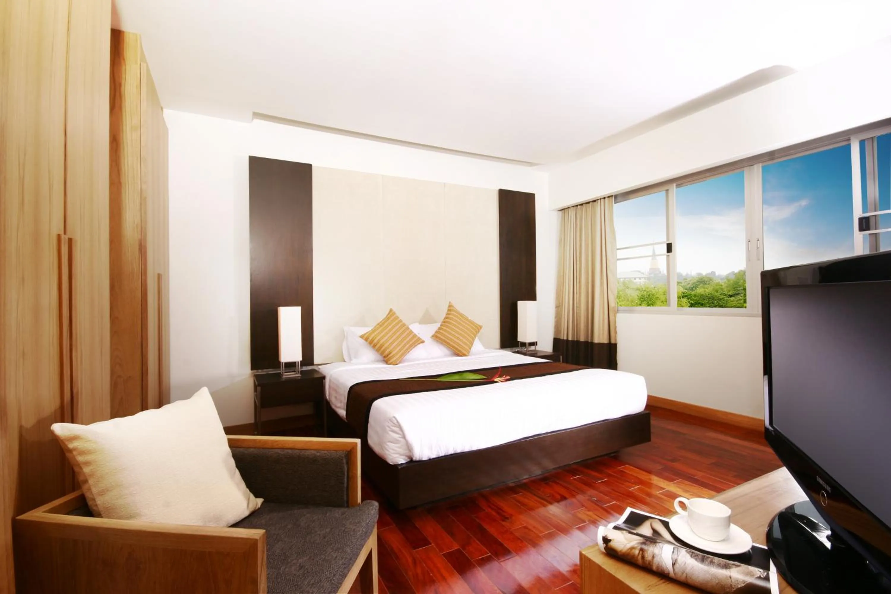 Bedroom, Bed in Kantary Hotel Ayutthaya