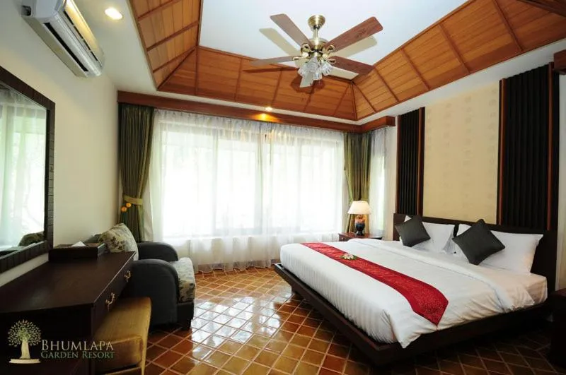 Bed in Bhumlapa Garden Resort