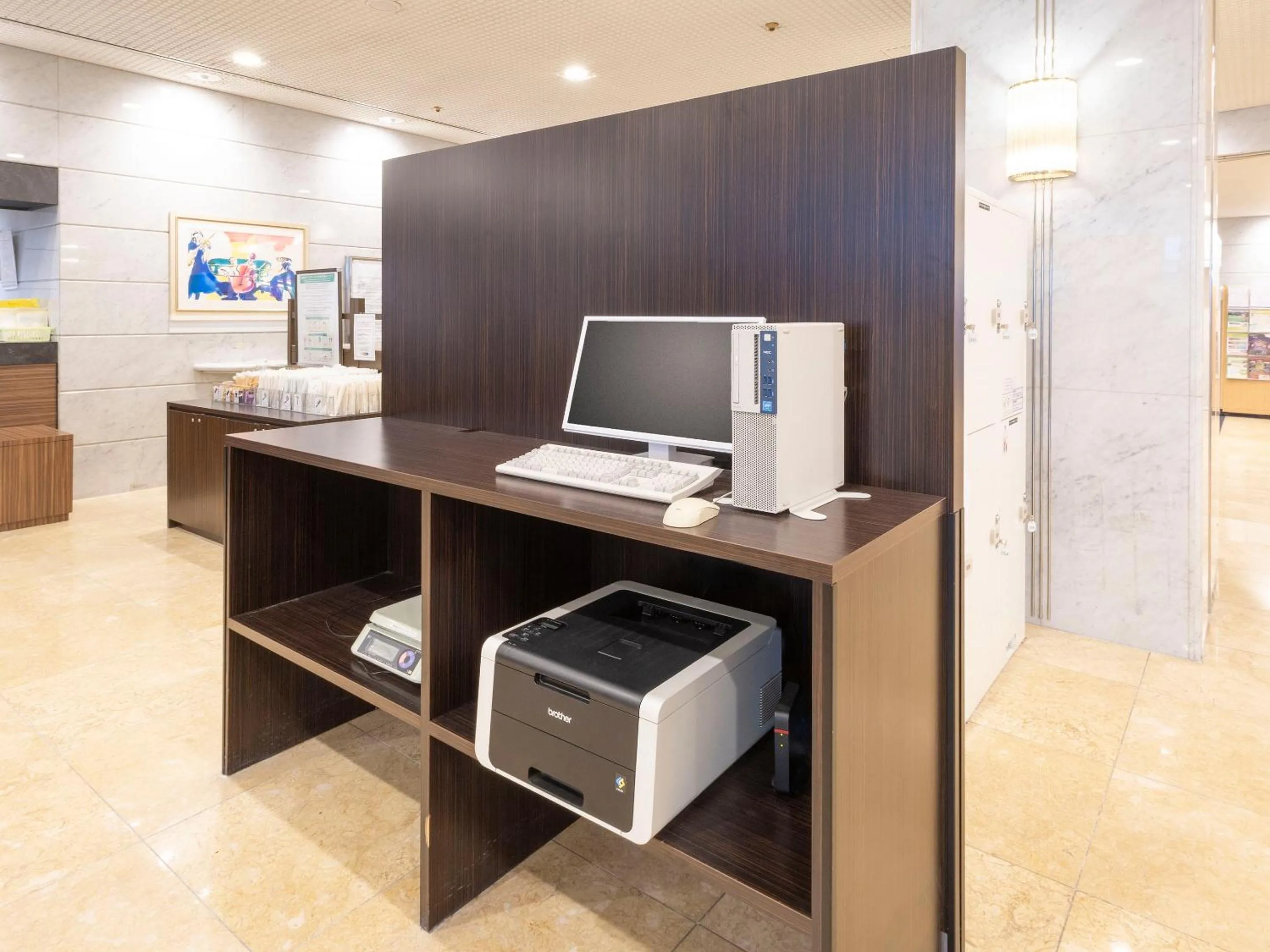 Lobby or reception in Hotel New Hankyu Osaka Annex