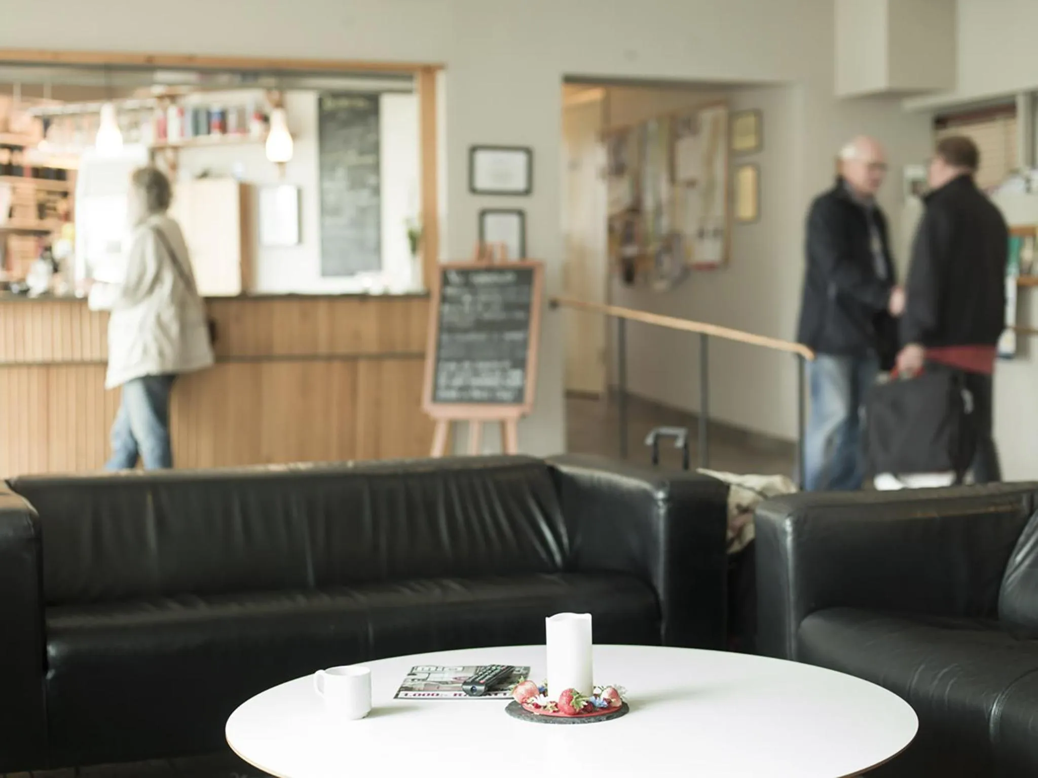 Lobby or reception in Vandrarhem Svanen