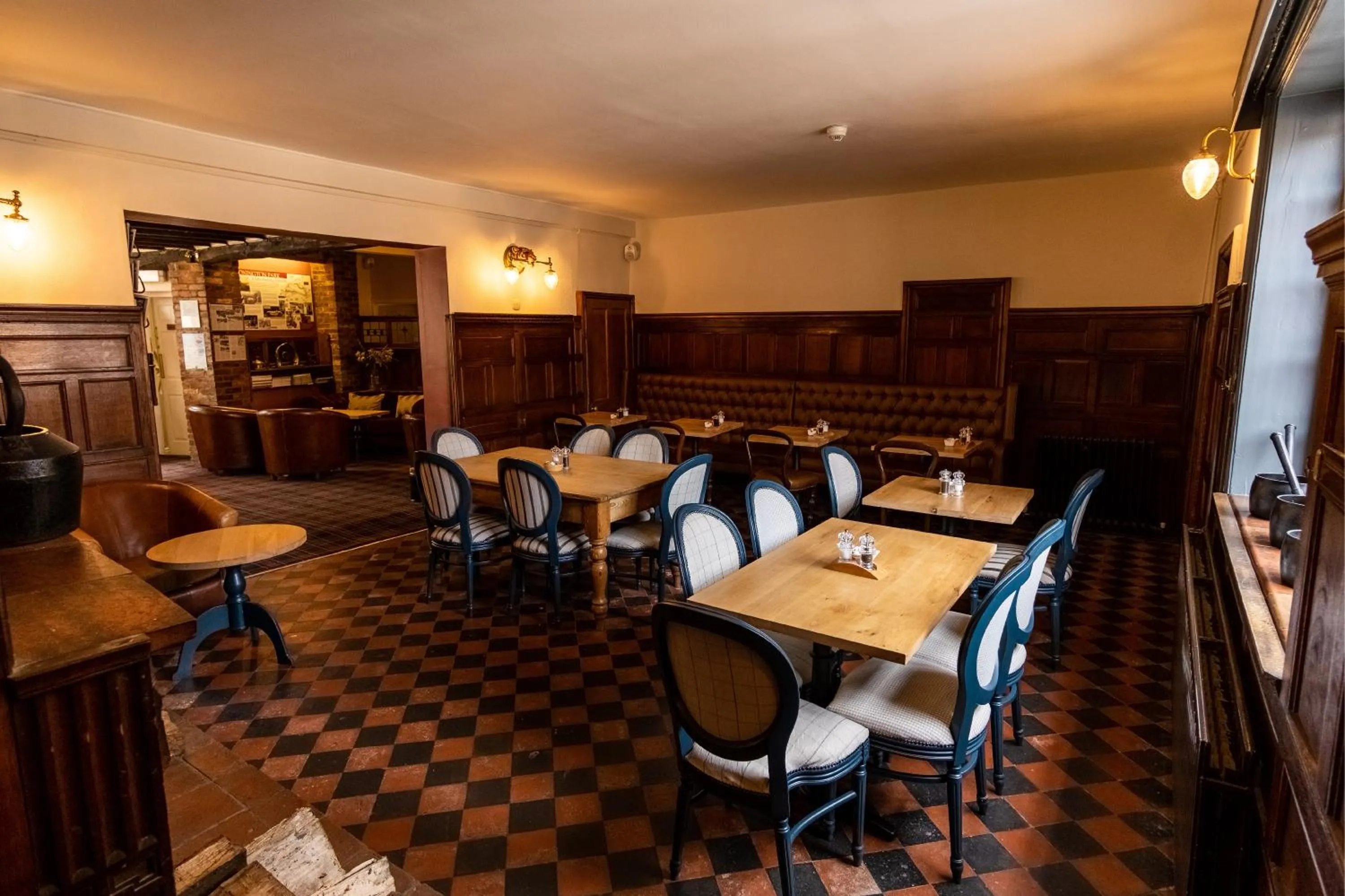 Restaurant/places to eat in Donington Park Farmhouse Hotel