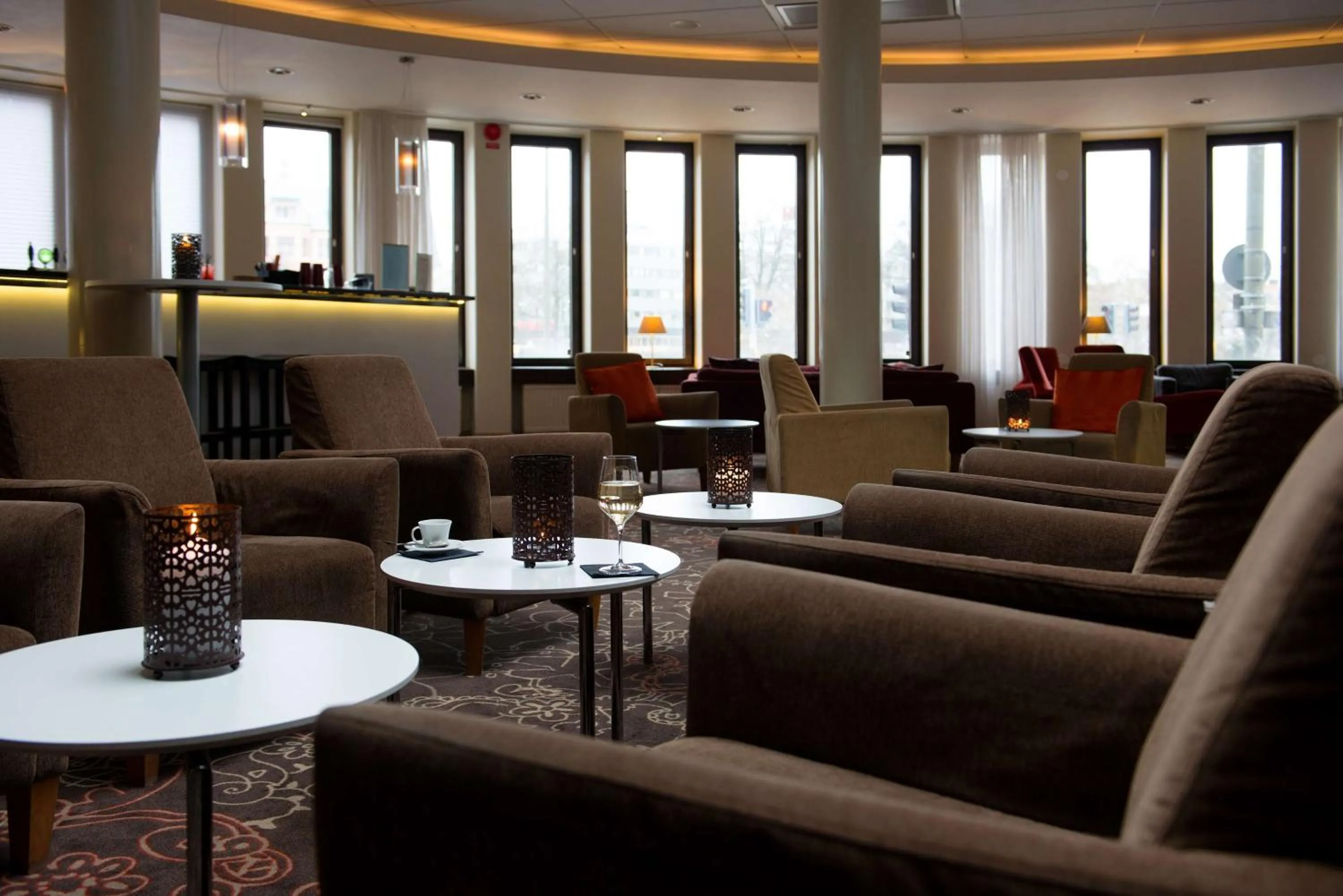 Lounge or bar in Scandic Malmö City