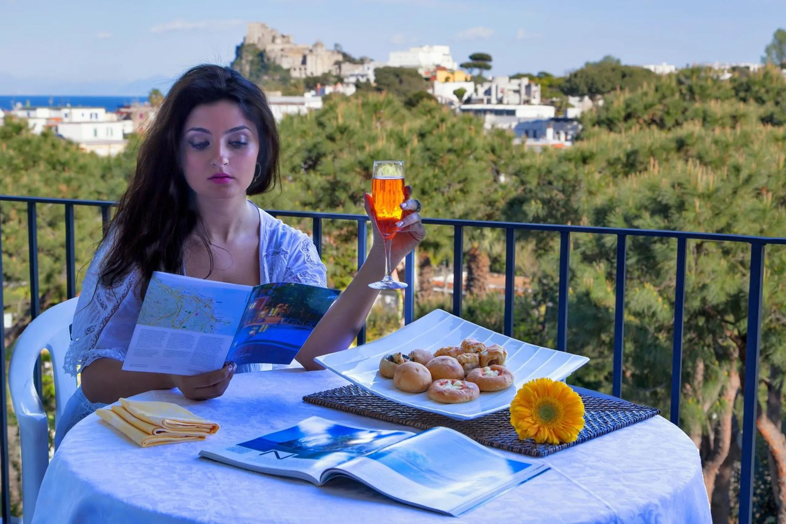 Balcony/Terrace in Hotel San Valentino Terme