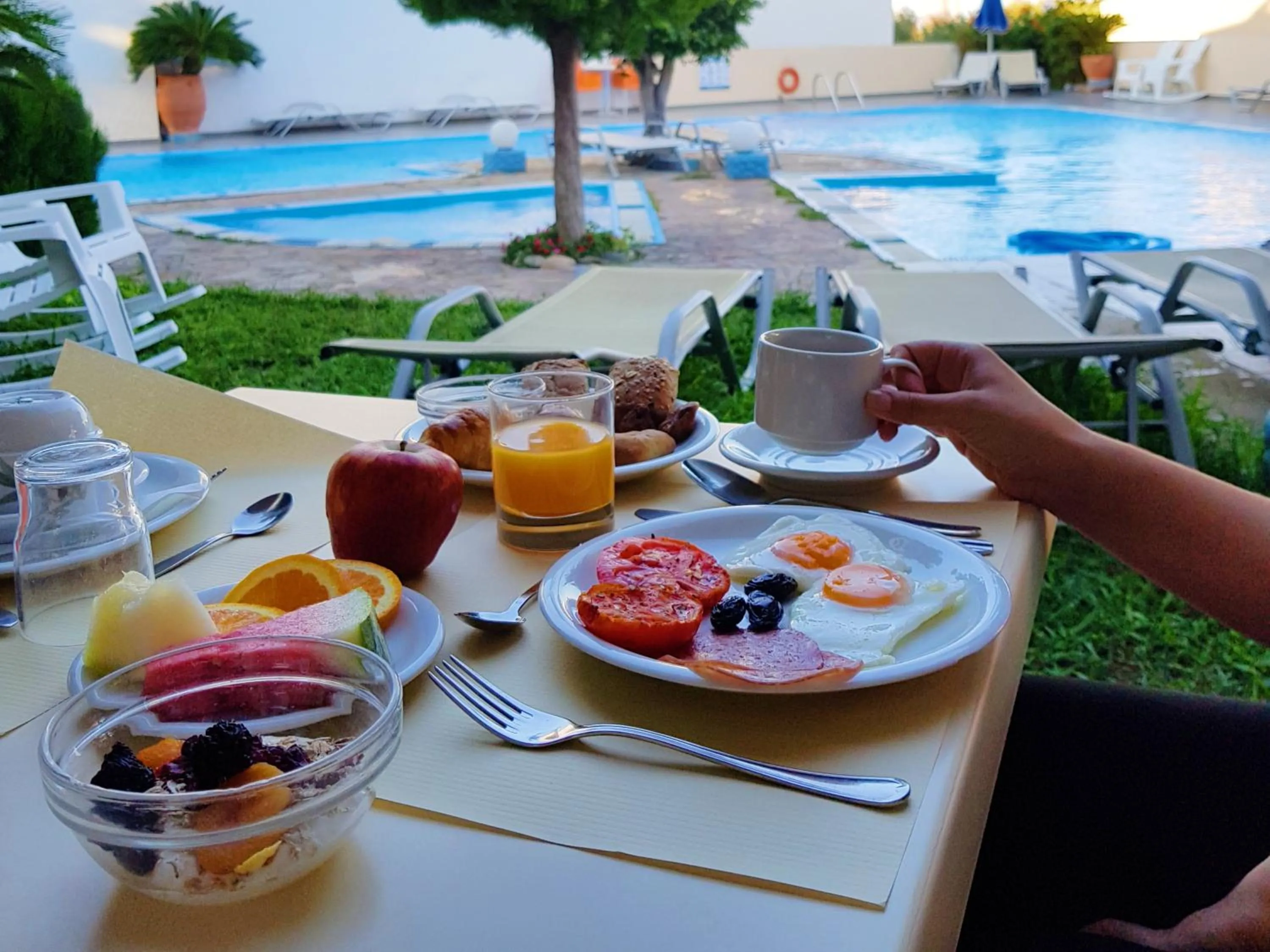 Breakfast in Porto Plakias & Spa
