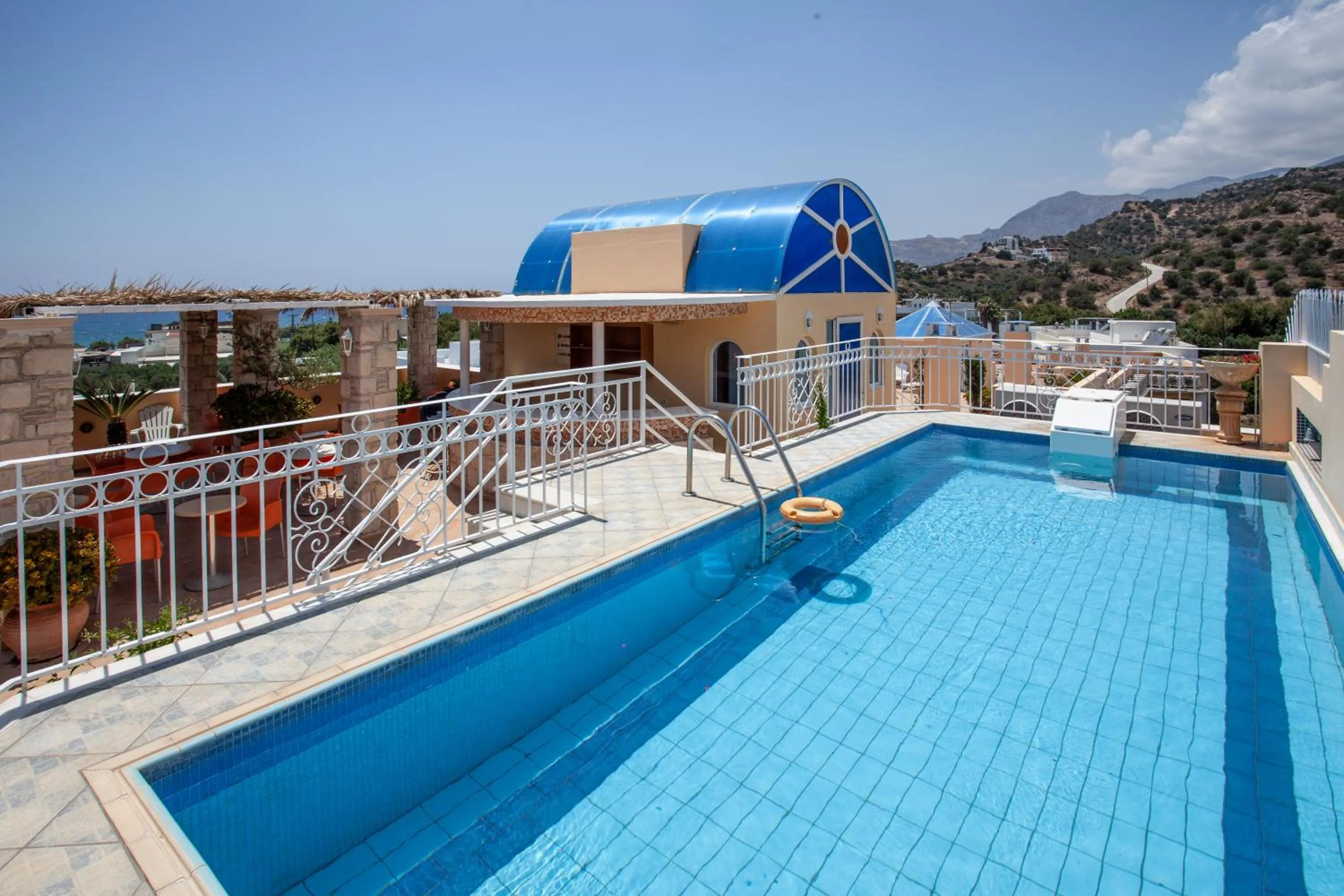 Swimming pool in Porto Plakias & Spa