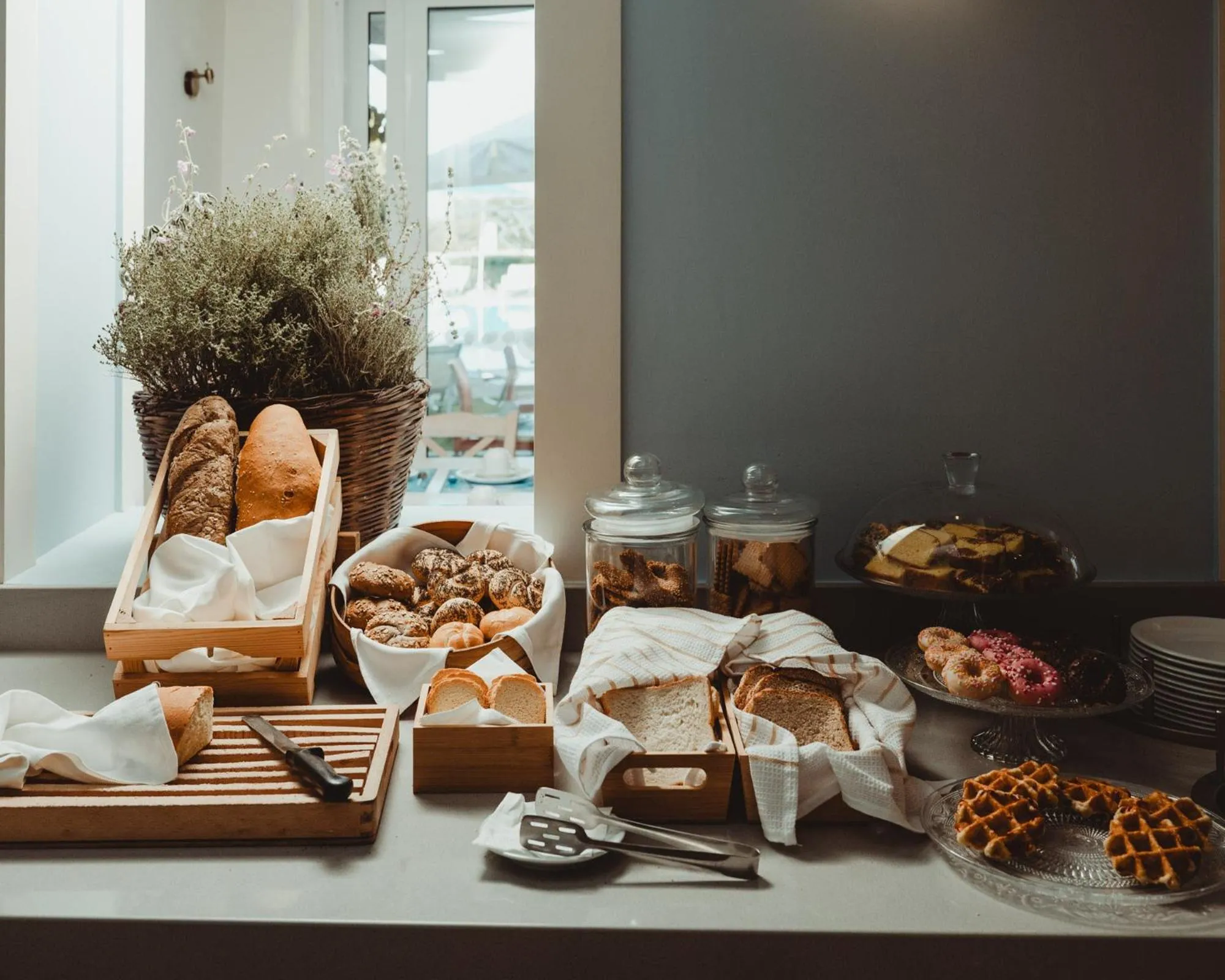 Continental breakfast in Porto Plakias & Spa