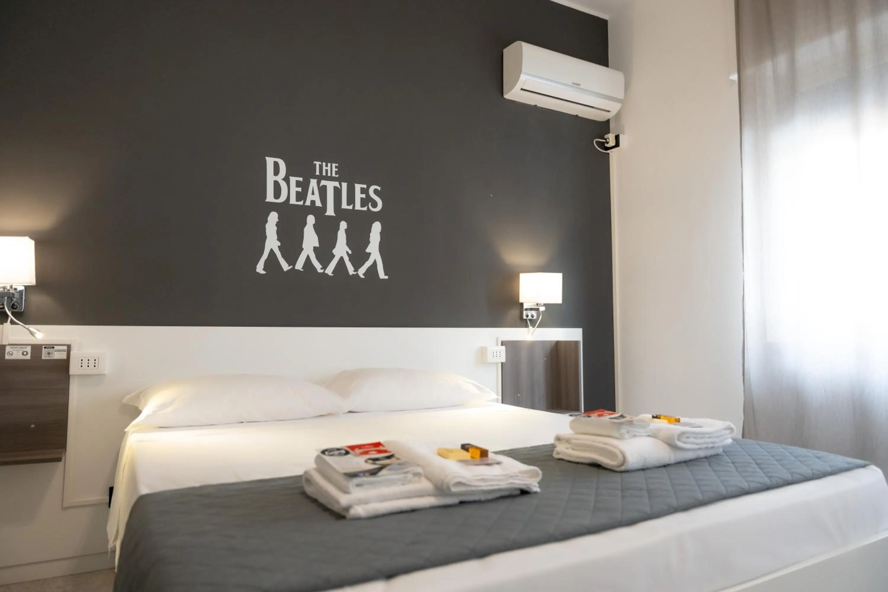 Bed in B&B enjoy music