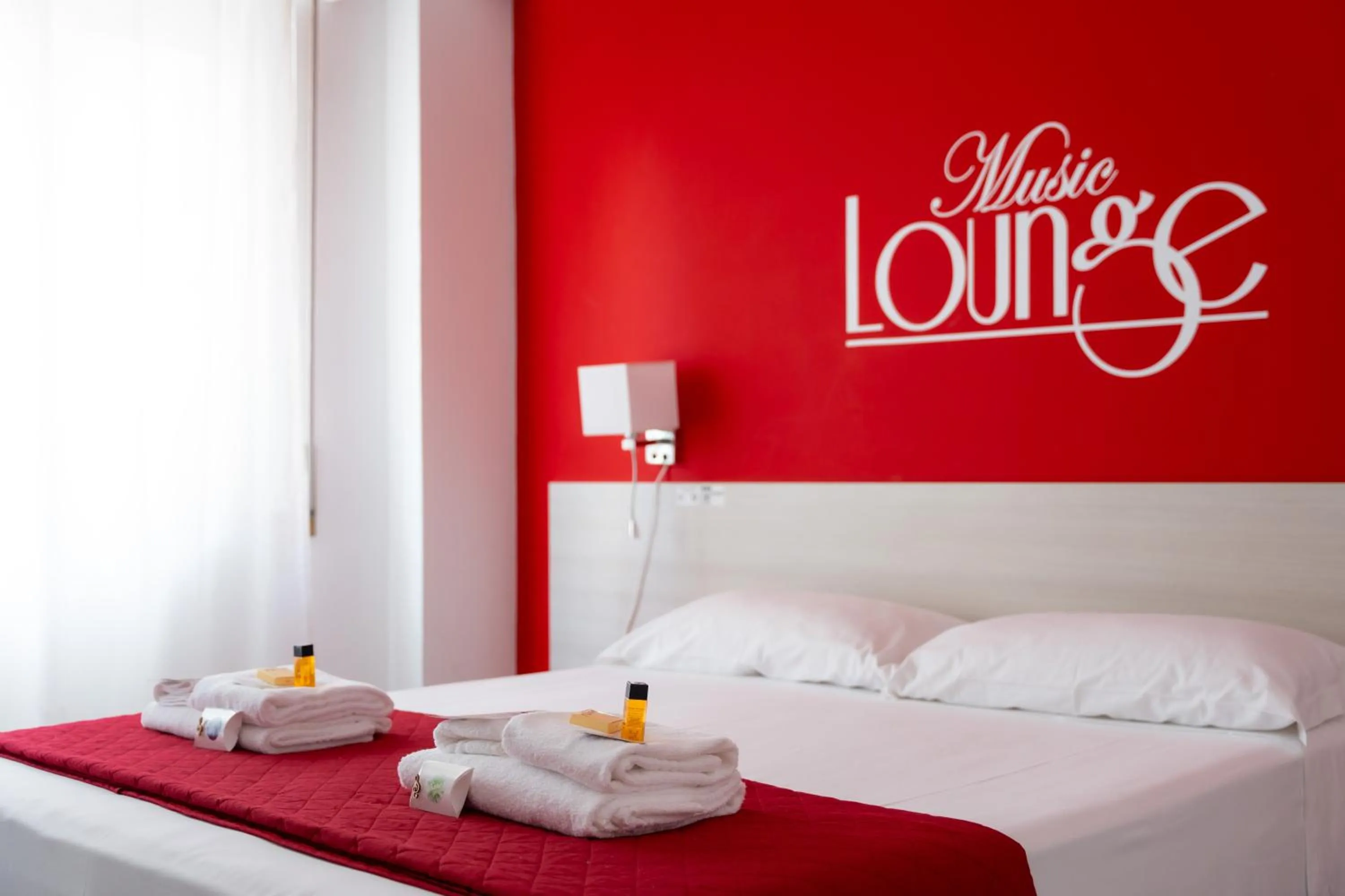 Bed in B&B enjoy music