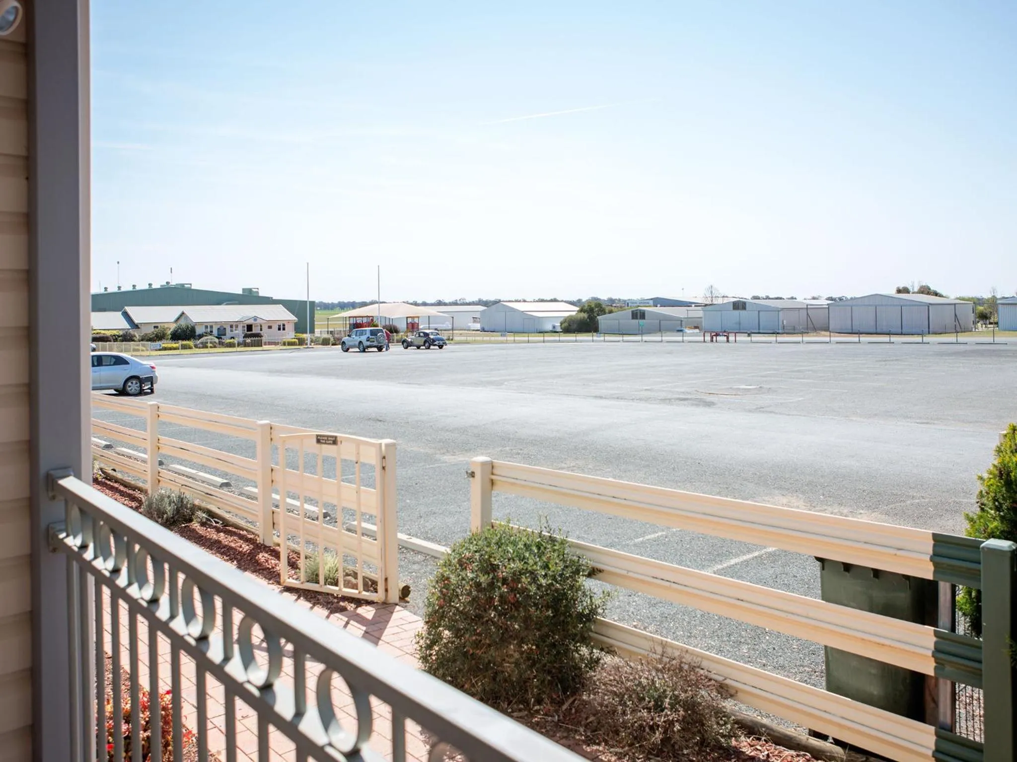 Landmark view in SkyLodge Temora