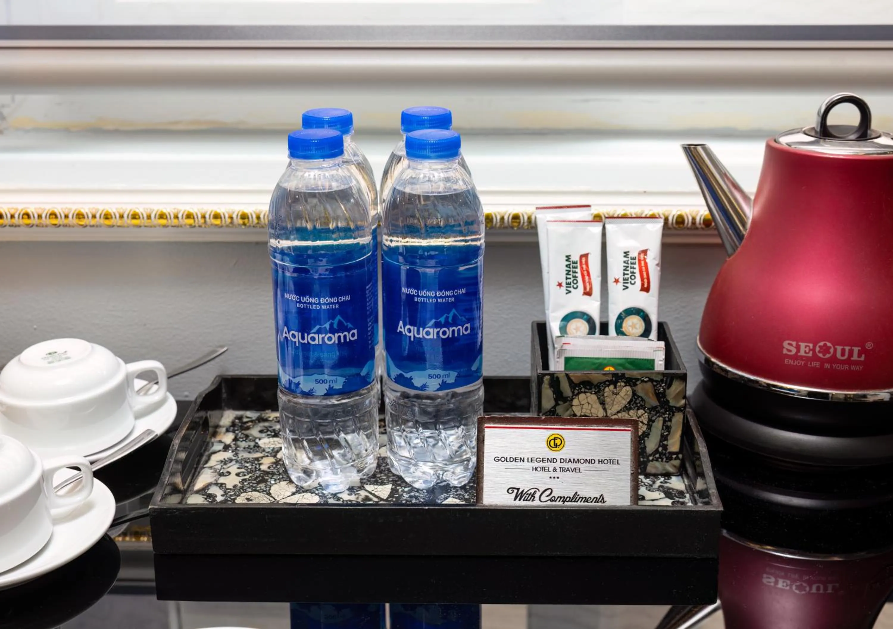 Coffee/tea facilities in Golden Legend Boutique Hotel