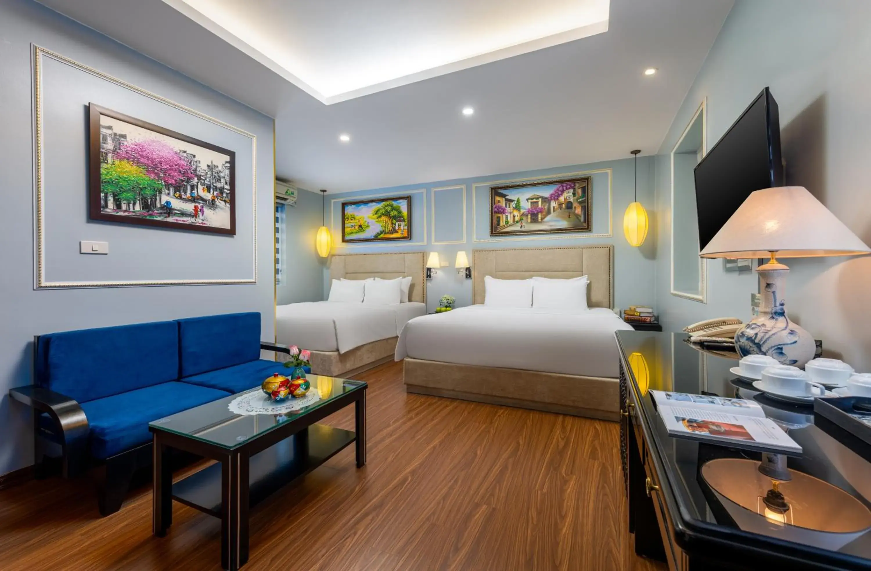 Quadruple Room in Golden Legend Boutique Hotel Quadruple Room in Golden Legend Boutique Hotel