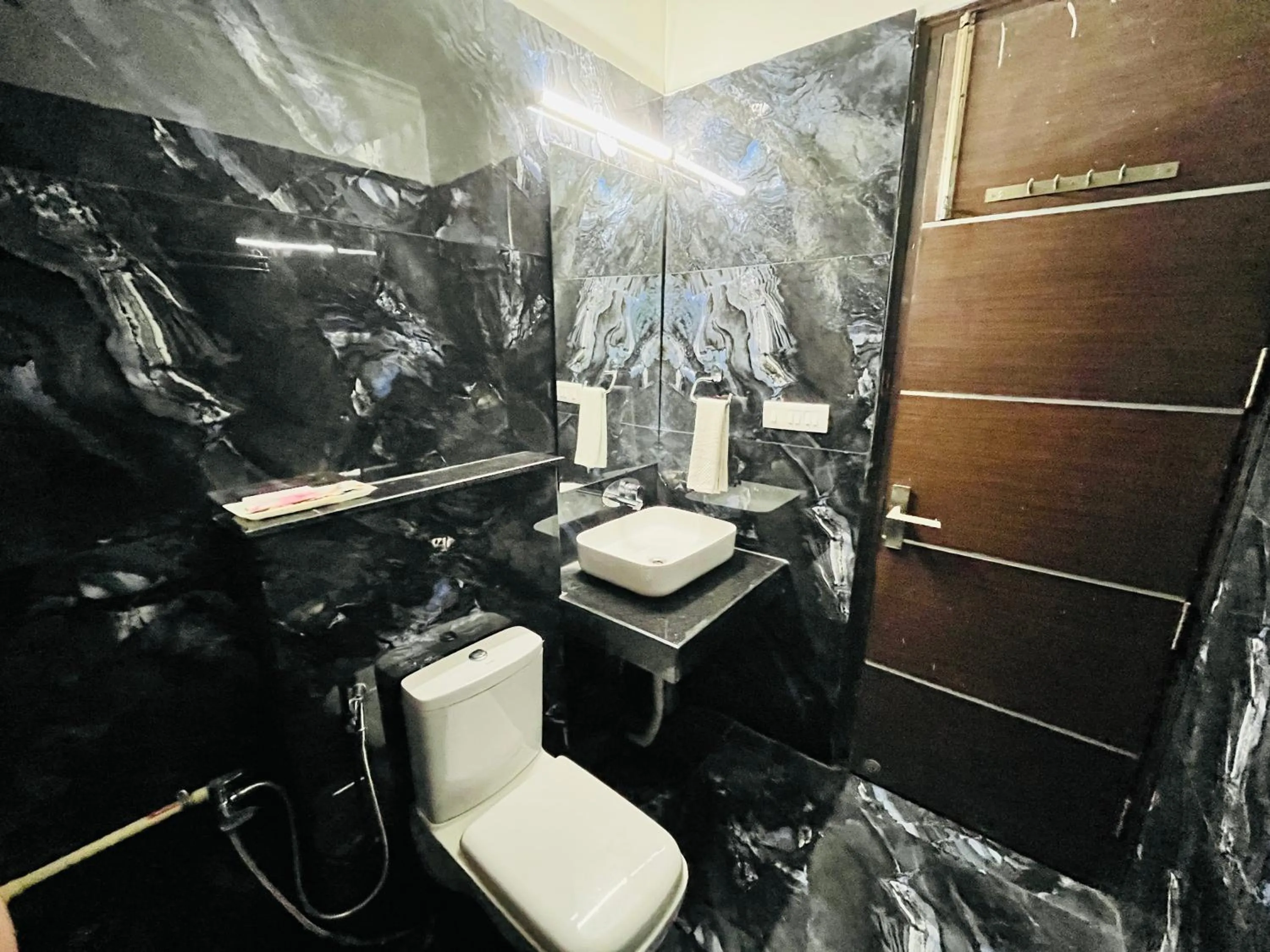 Bathroom in Hotel Dayal Regency near IMT Chowk Manesar, Manesar