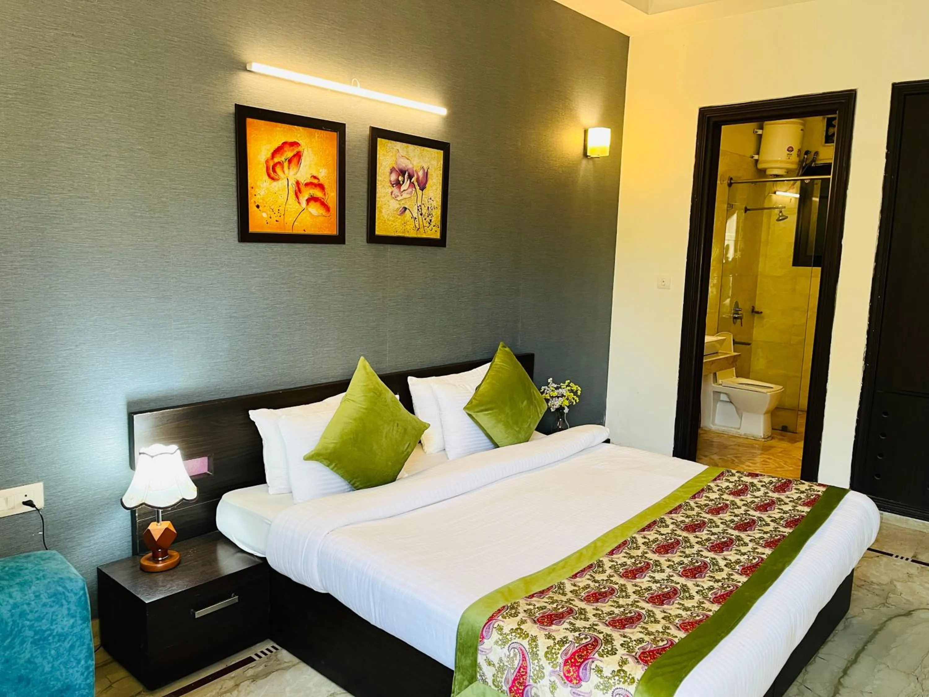 Bed in Hotel Dayal Regency near IMT Chowk Manesar, Manesar