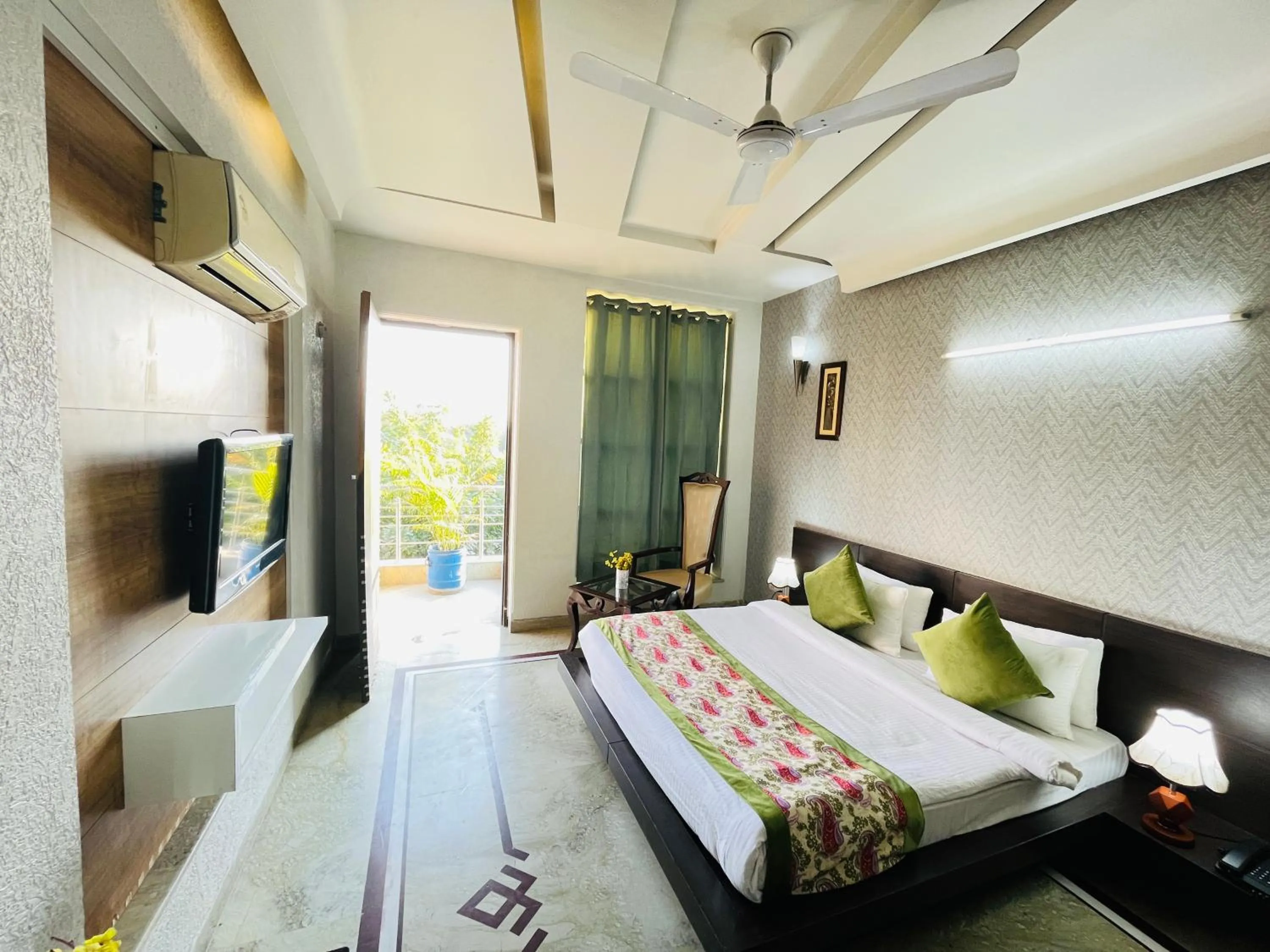 Bed in Hotel Dayal Regency near IMT Chowk Manesar, Manesar