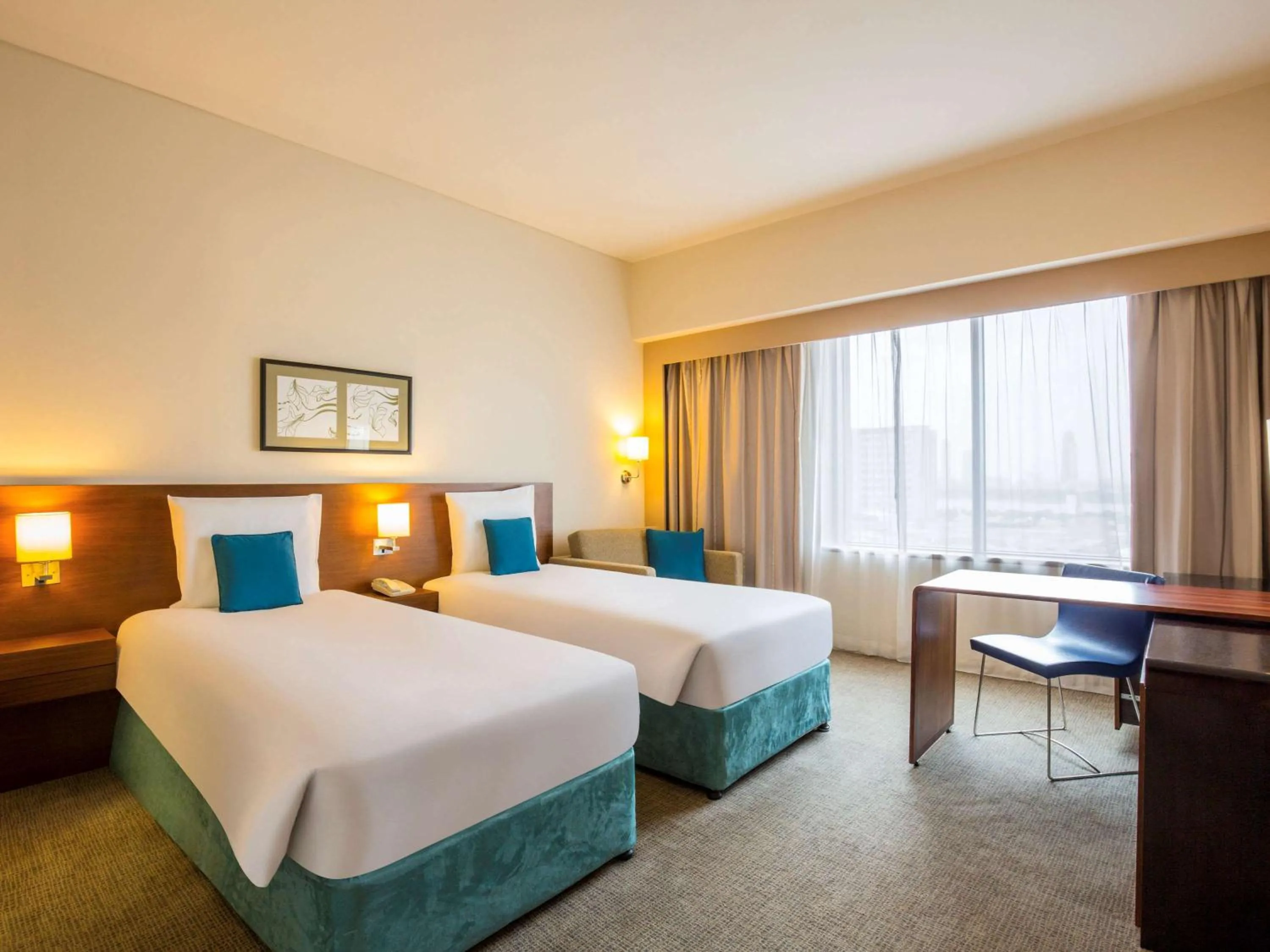 Photo of the whole room, Bed in Novotel Deira Creekside Dubai