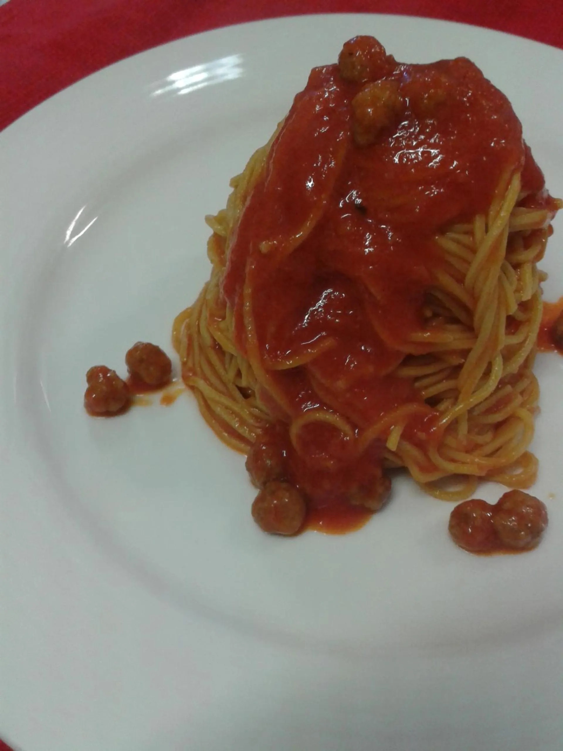 Food close-up in Hotel Ristorante Casa Rossa