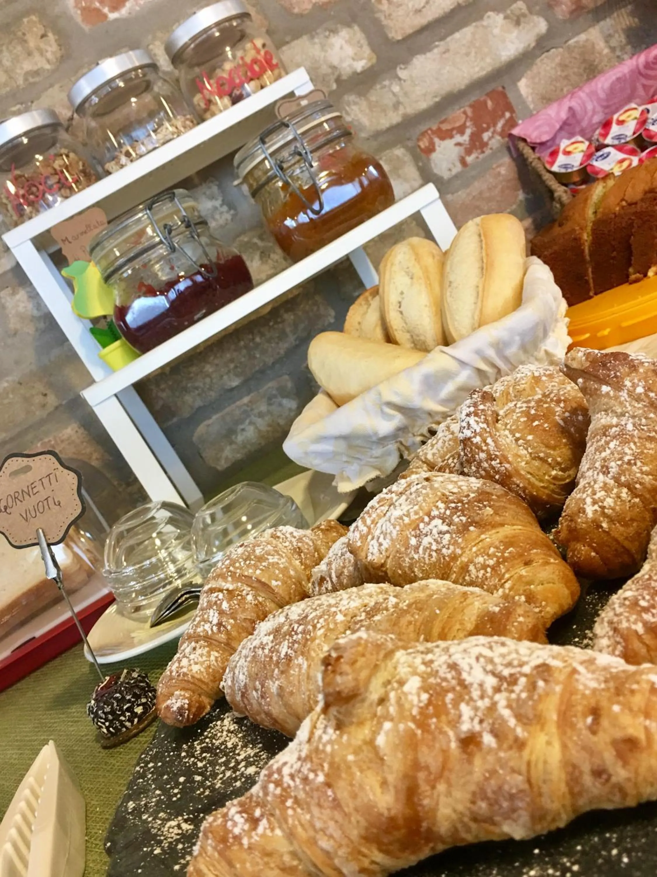 Food close-up in Hotel Ristorante Casa Rossa