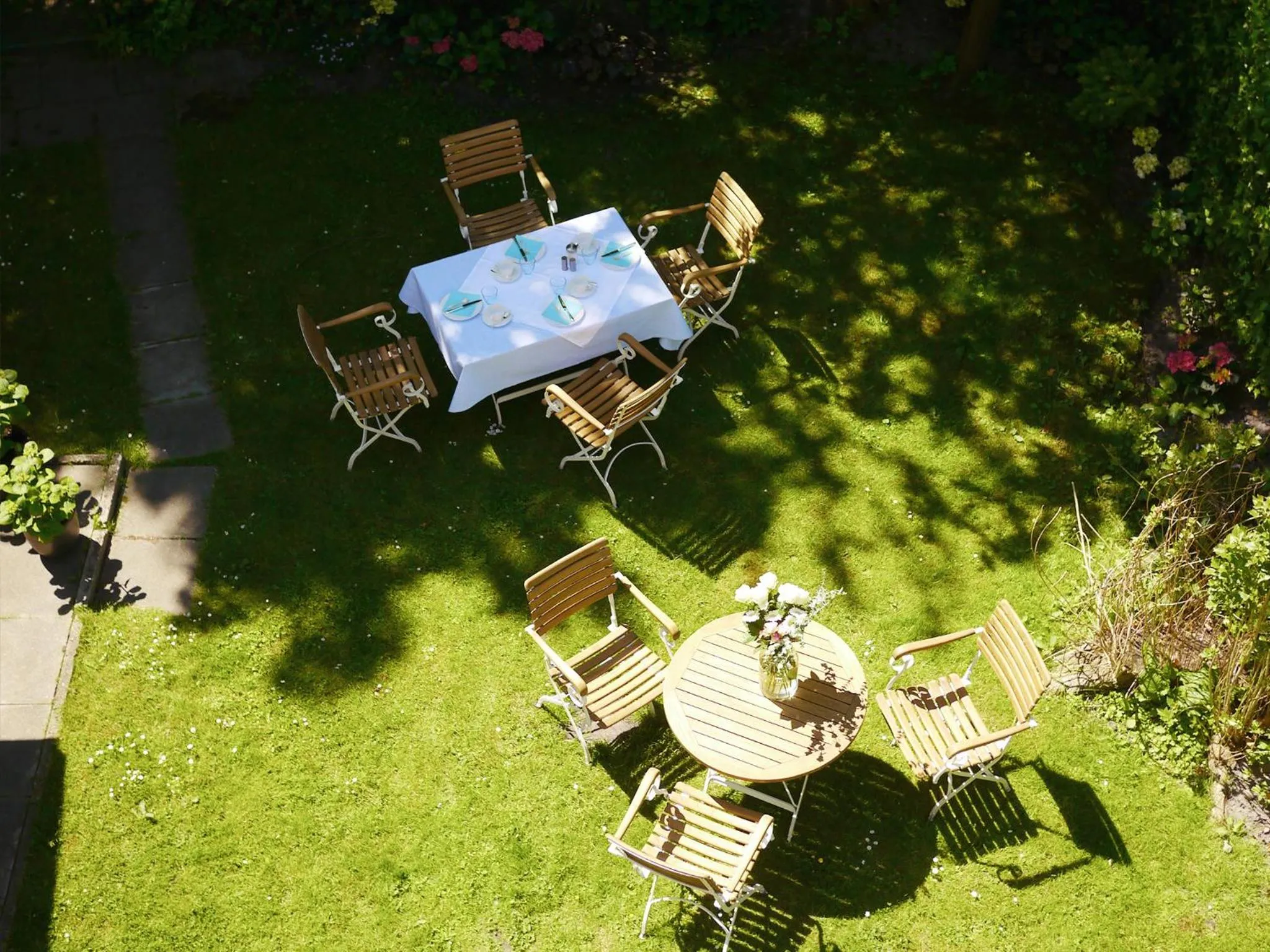 Garden in Hus Kiek in de See